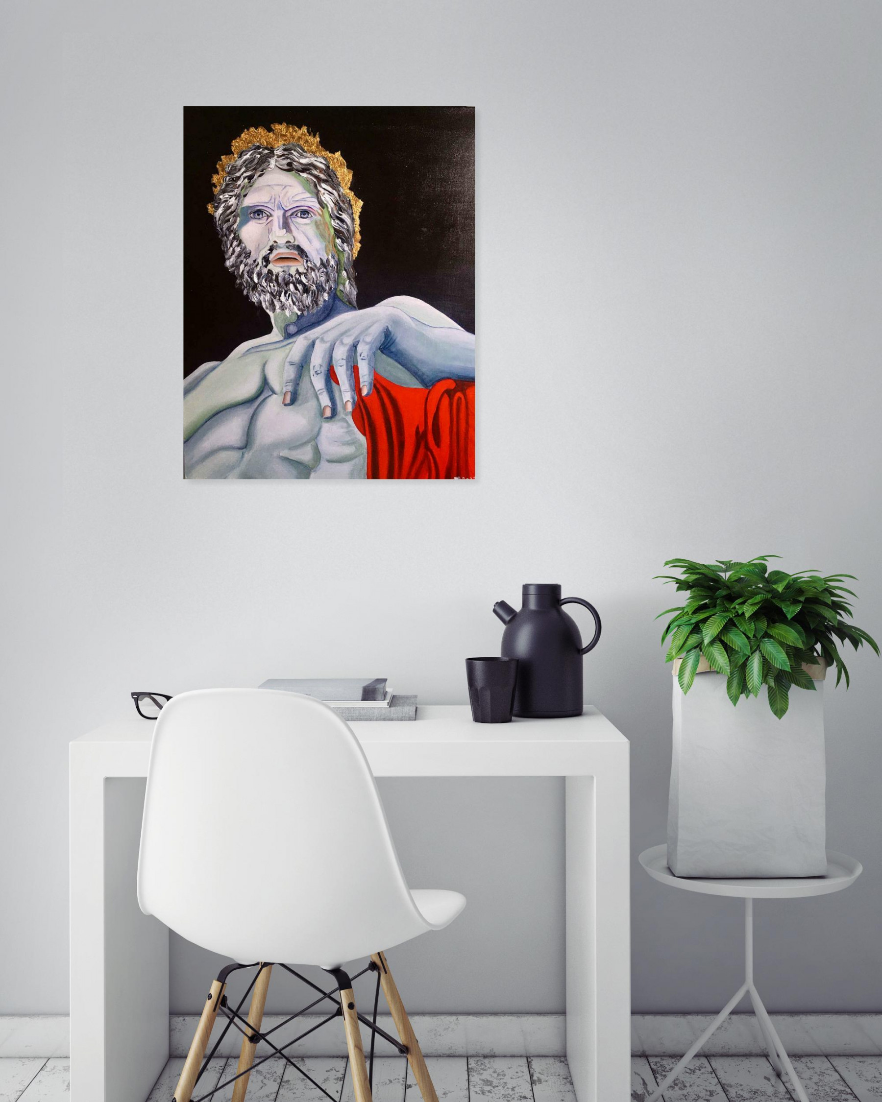 Françoise Augustine, Aristee, painting - Artalistic online contemporary art buying and selling gallery