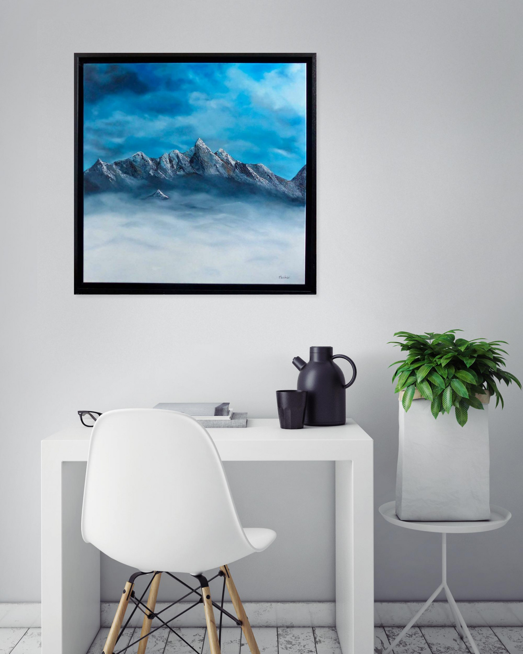 Meskar, Percee celeste, painting - Artalistic online contemporary art buying and selling gallery