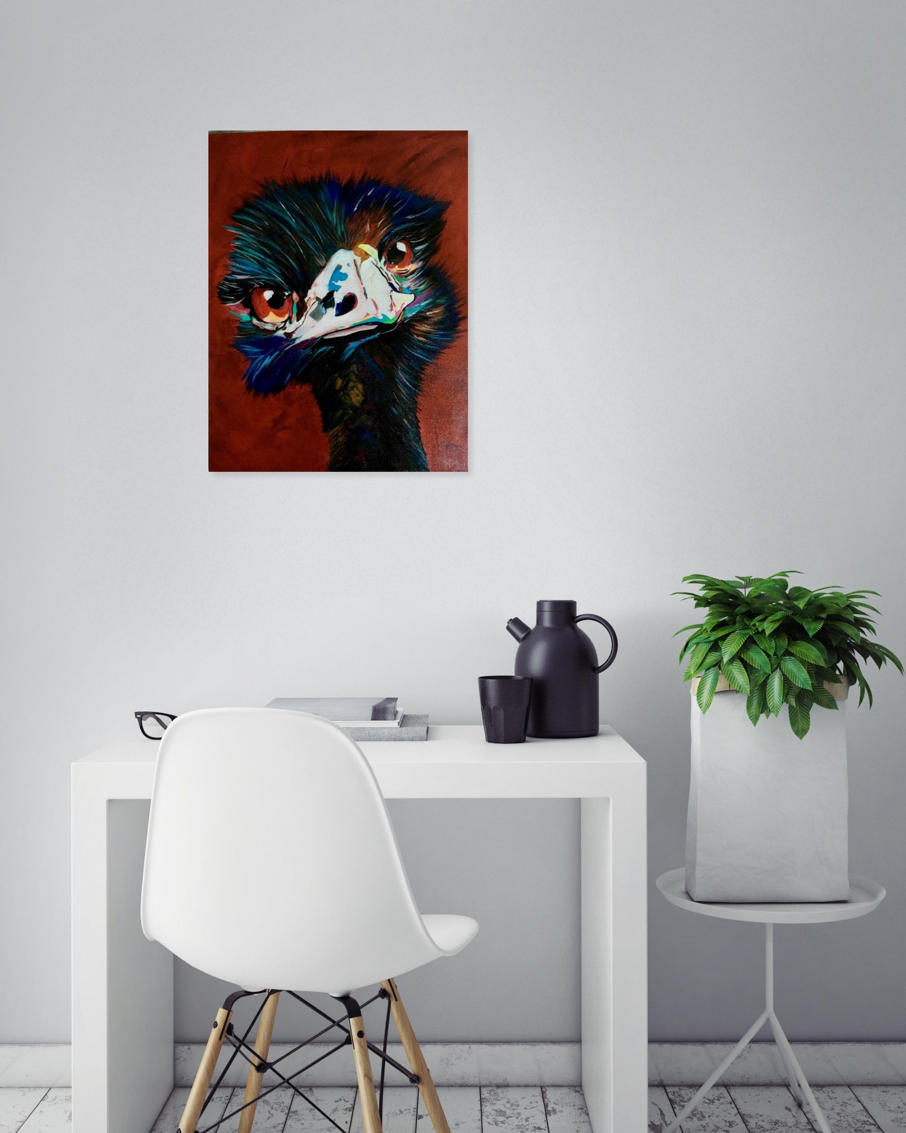 Françoise Augustine, Hortense, painting - Artalistic online contemporary art buying and selling gallery