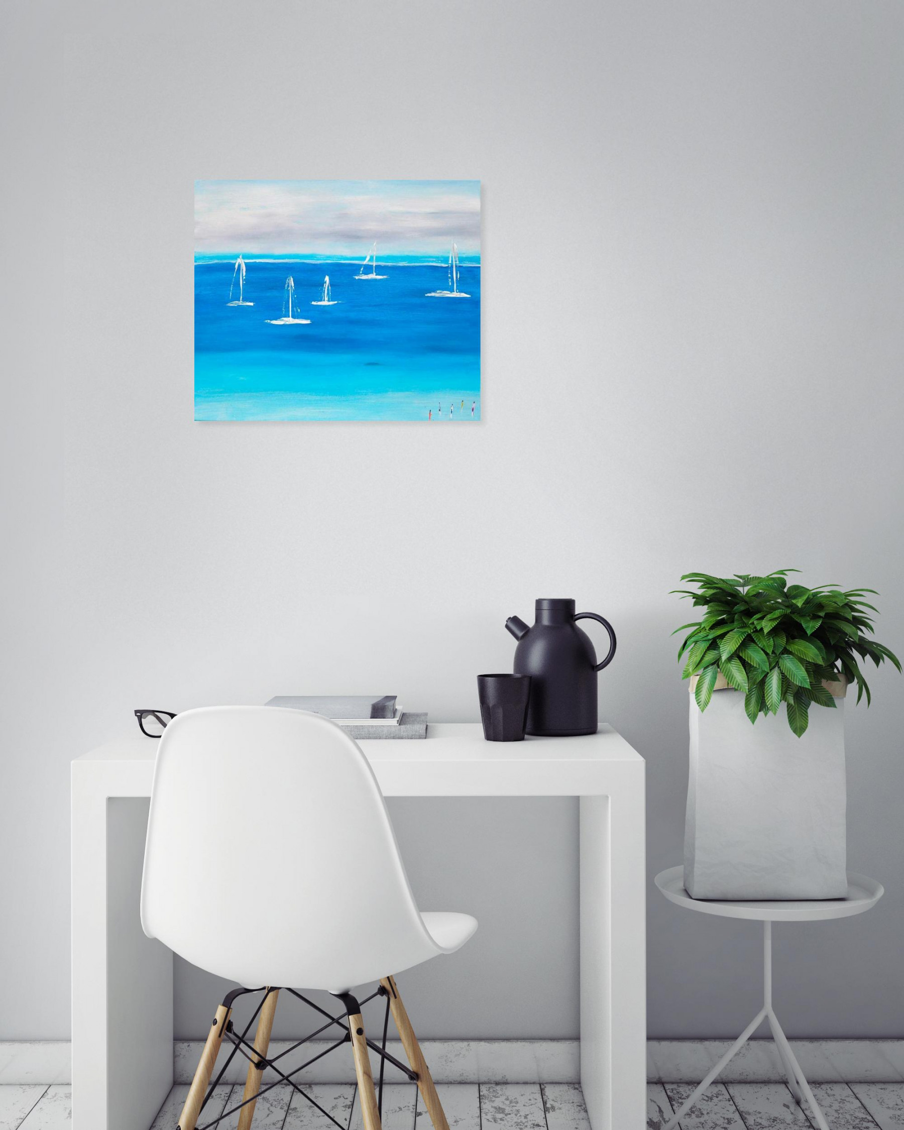 Bridg', Ocean, painting - Artalistic online contemporary art buying and selling gallery