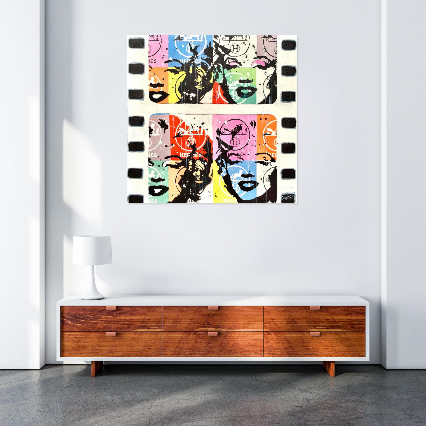 Patrick Cornée, Marilyn Monroe obsession, painting - Artalistic online contemporary art buying and selling gallery