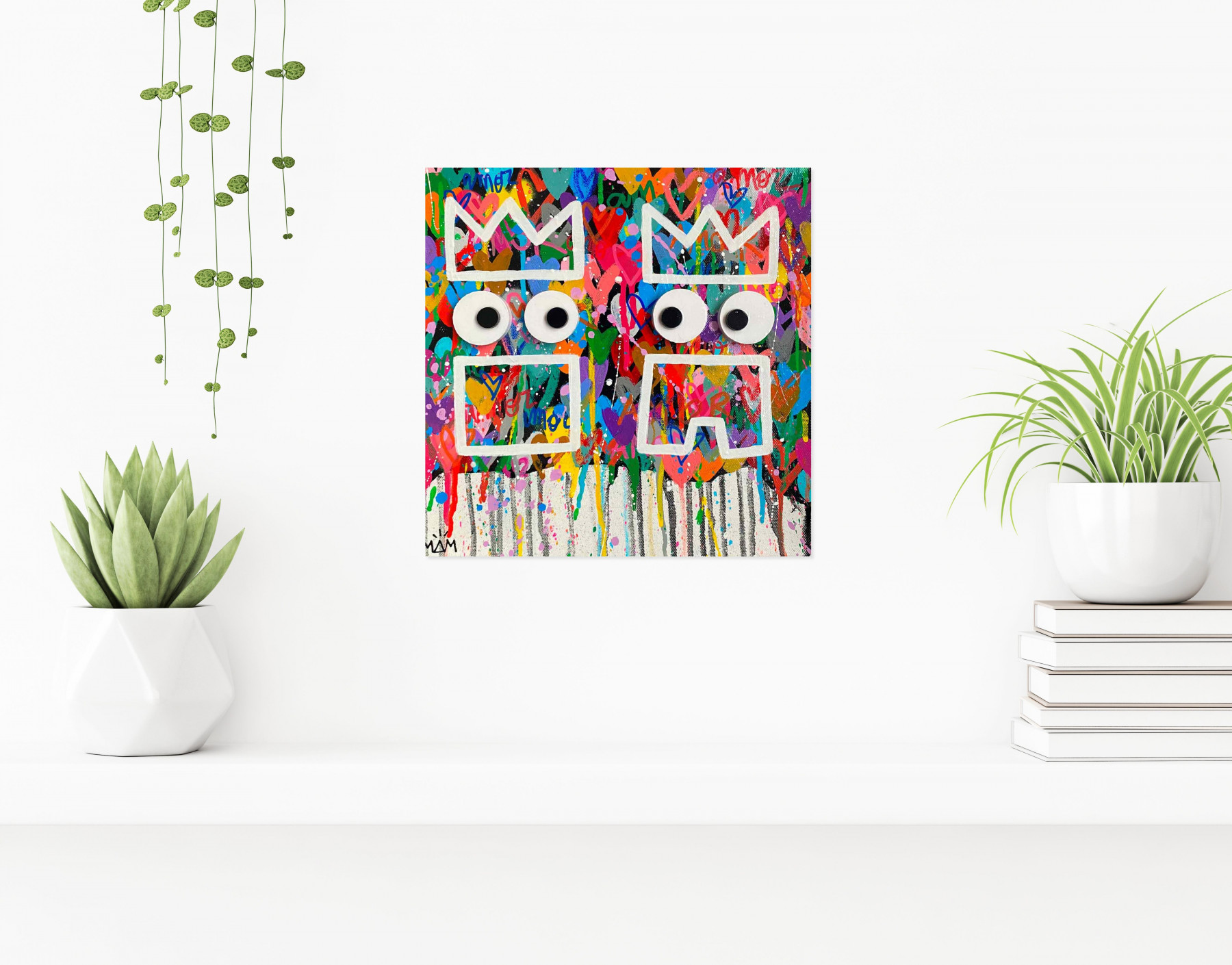 MAM, You and me, painting - Artalistic online contemporary art buying and selling gallery