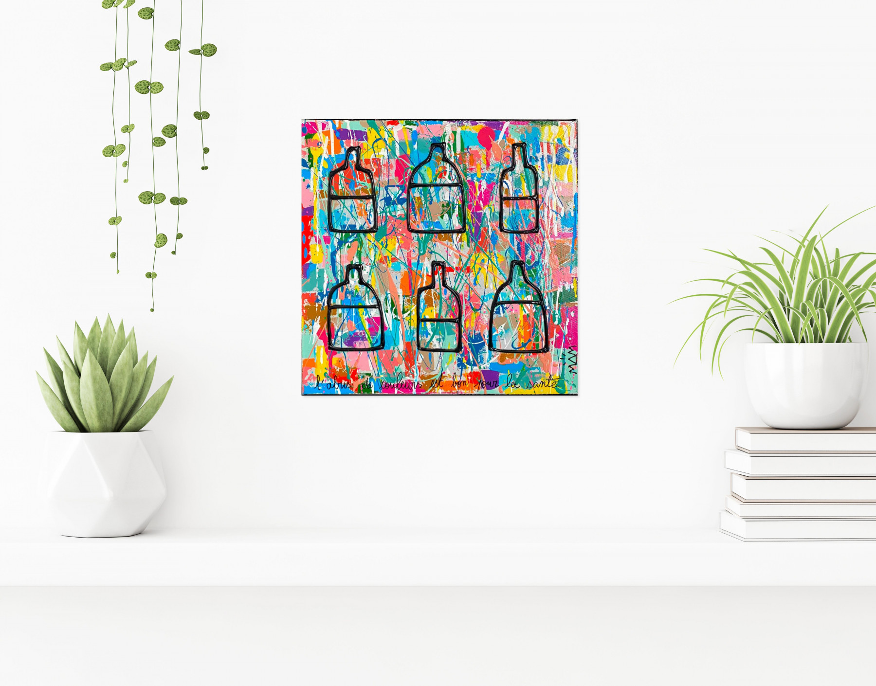 MAM, Abus de couleurs, painting - Artalistic online contemporary art buying and selling gallery