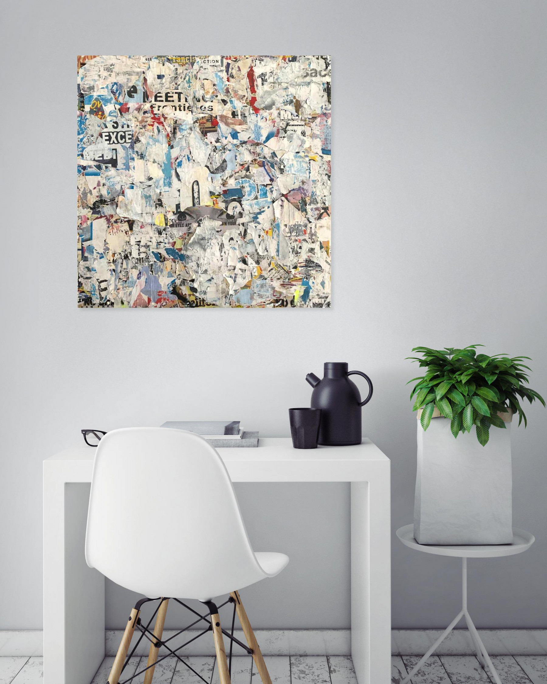 Louis Rosenthal, Urban Destroy, painting - Artalistic online contemporary art buying and selling gallery