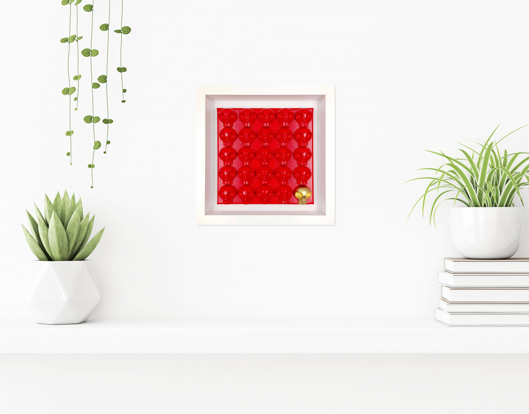 VL, La différence (red), sculpture - Artalistic online contemporary art buying and selling gallery