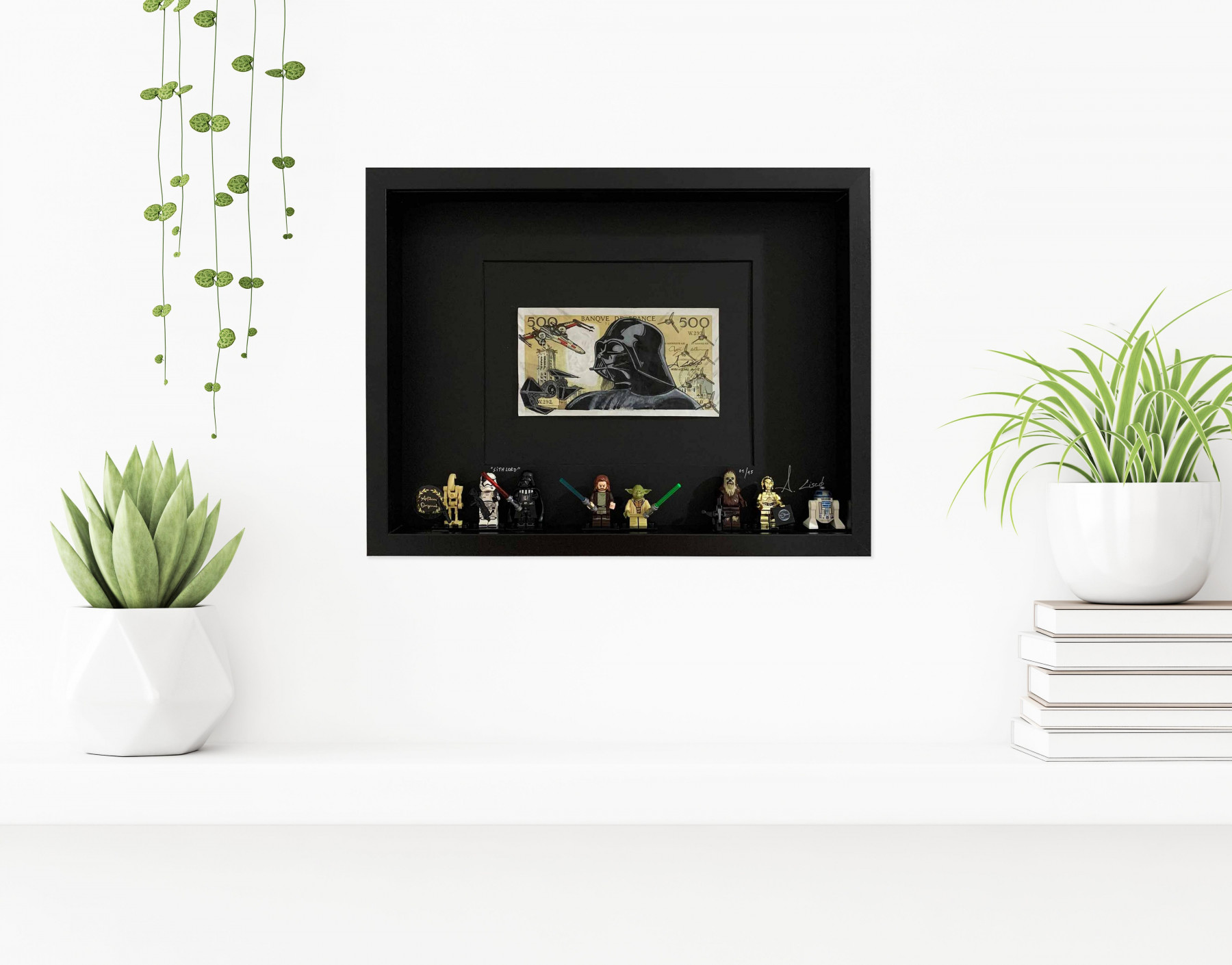 Cisco, Sith Lord, painting - Artalistic online contemporary art buying and selling gallery