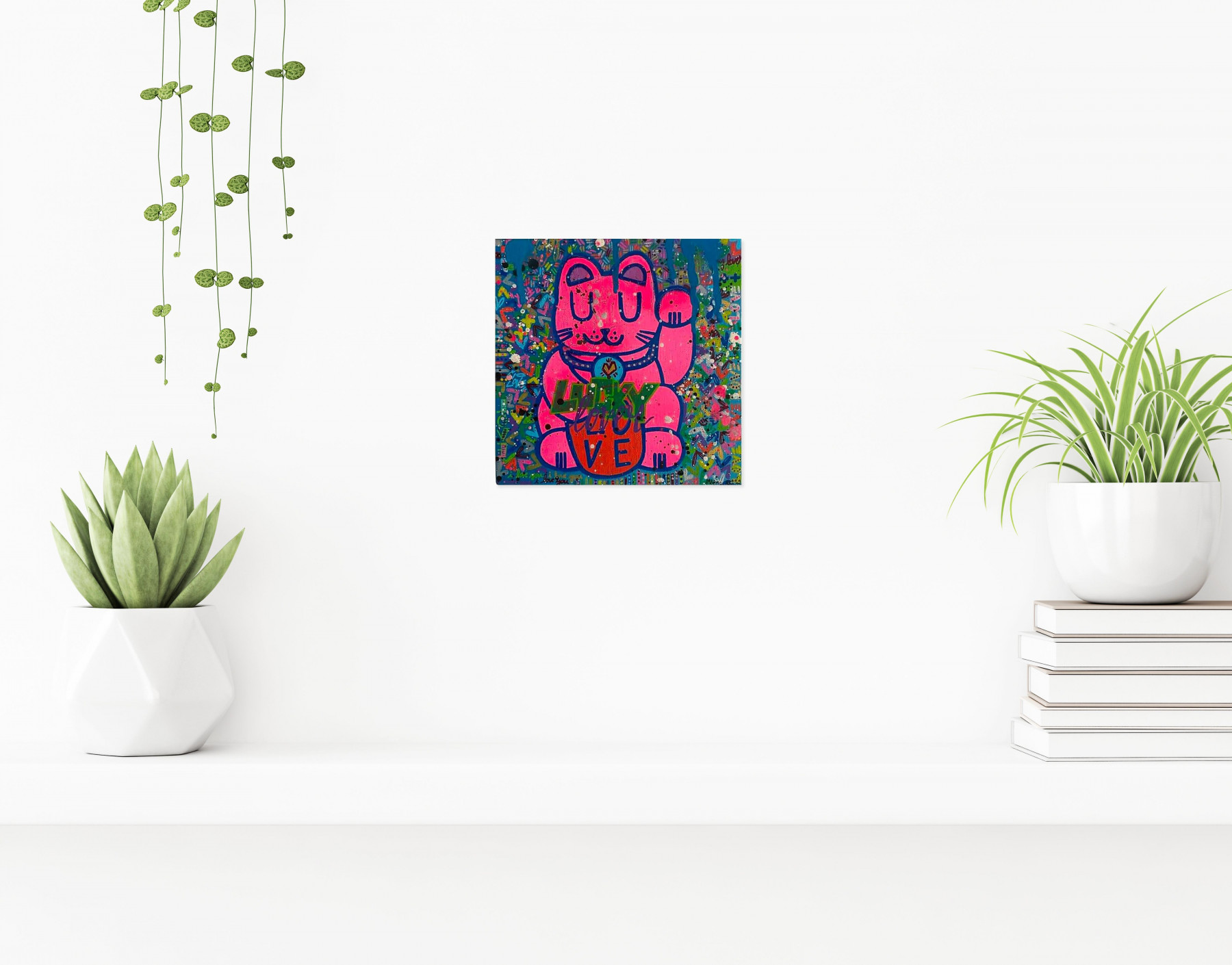 Monna.Art, Lucky lover, painting - Artalistic online contemporary art buying and selling gallery
