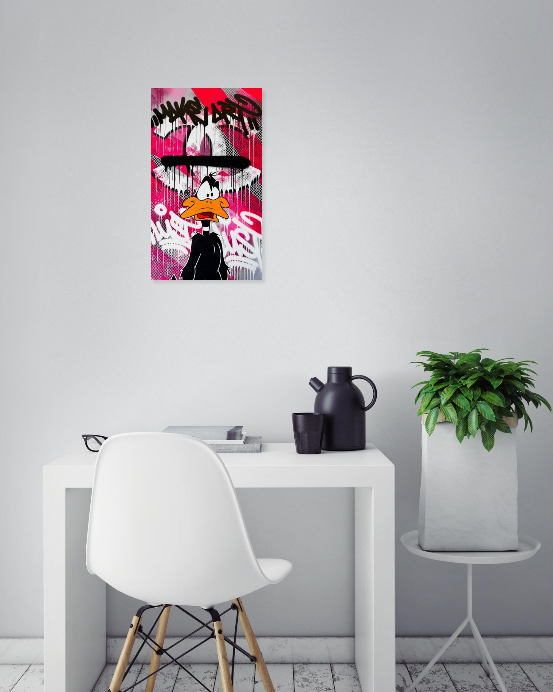 Lustart, Daffy make art, edition - Artalistic online contemporary art buying and selling gallery