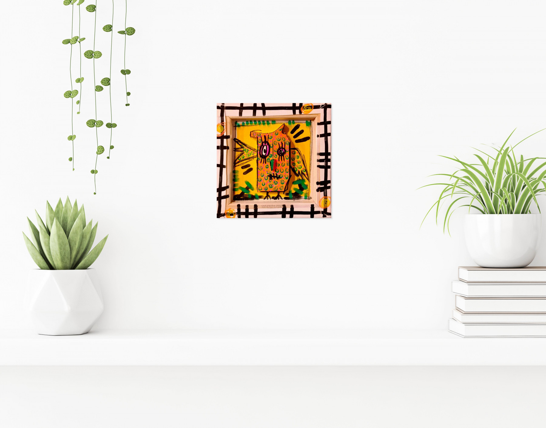 VHE, Bidule hibou, painting - Artalistic online contemporary art buying and selling gallery