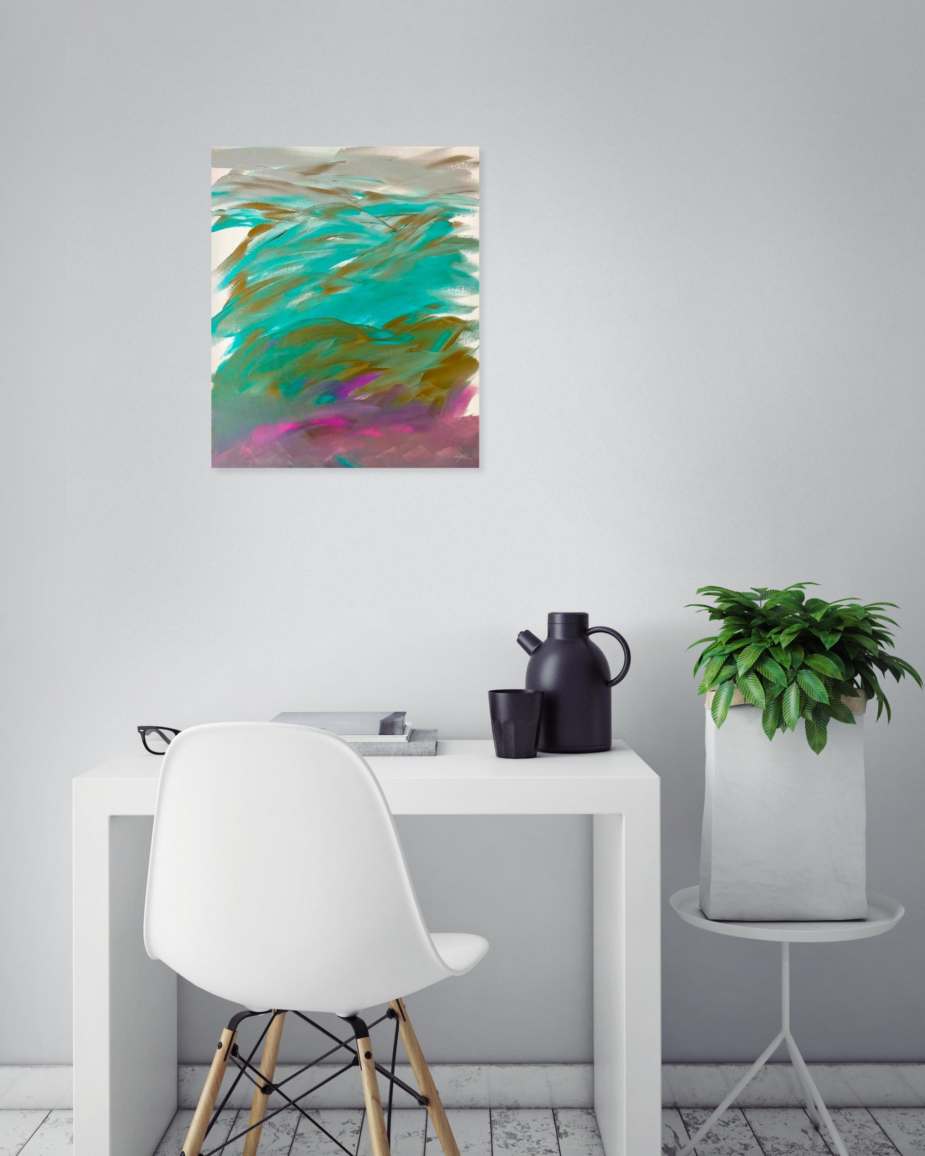 Julia Gayral, Envole-moi, painting - Artalistic online contemporary art buying and selling gallery