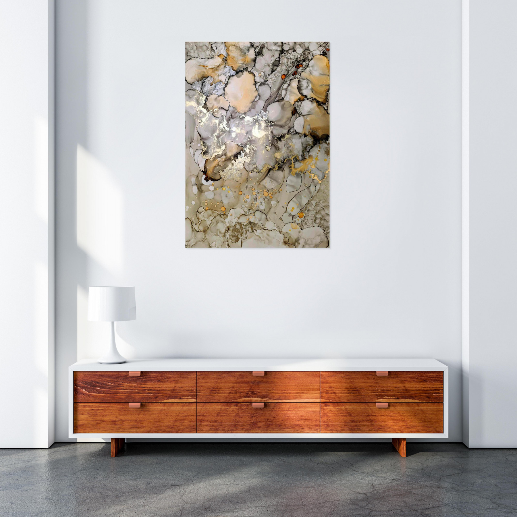 Chris Le Dortz Greco, la montagne sacrée, painting - Artalistic online contemporary art buying and selling gallery