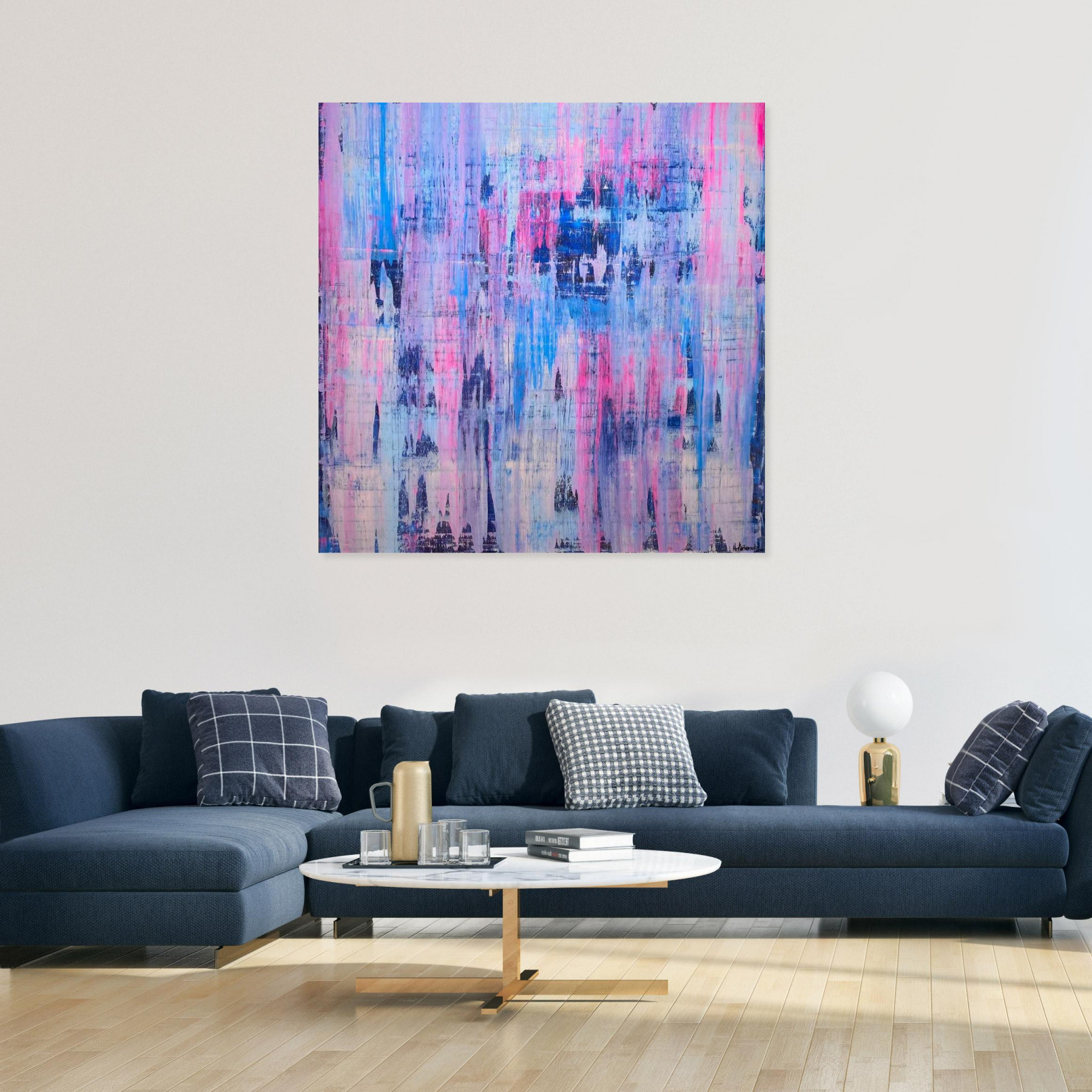 Parscha Mirghawameddin, Abstract Nr 2958 painting, painting - Artalistic online contemporary art buying and selling gallery