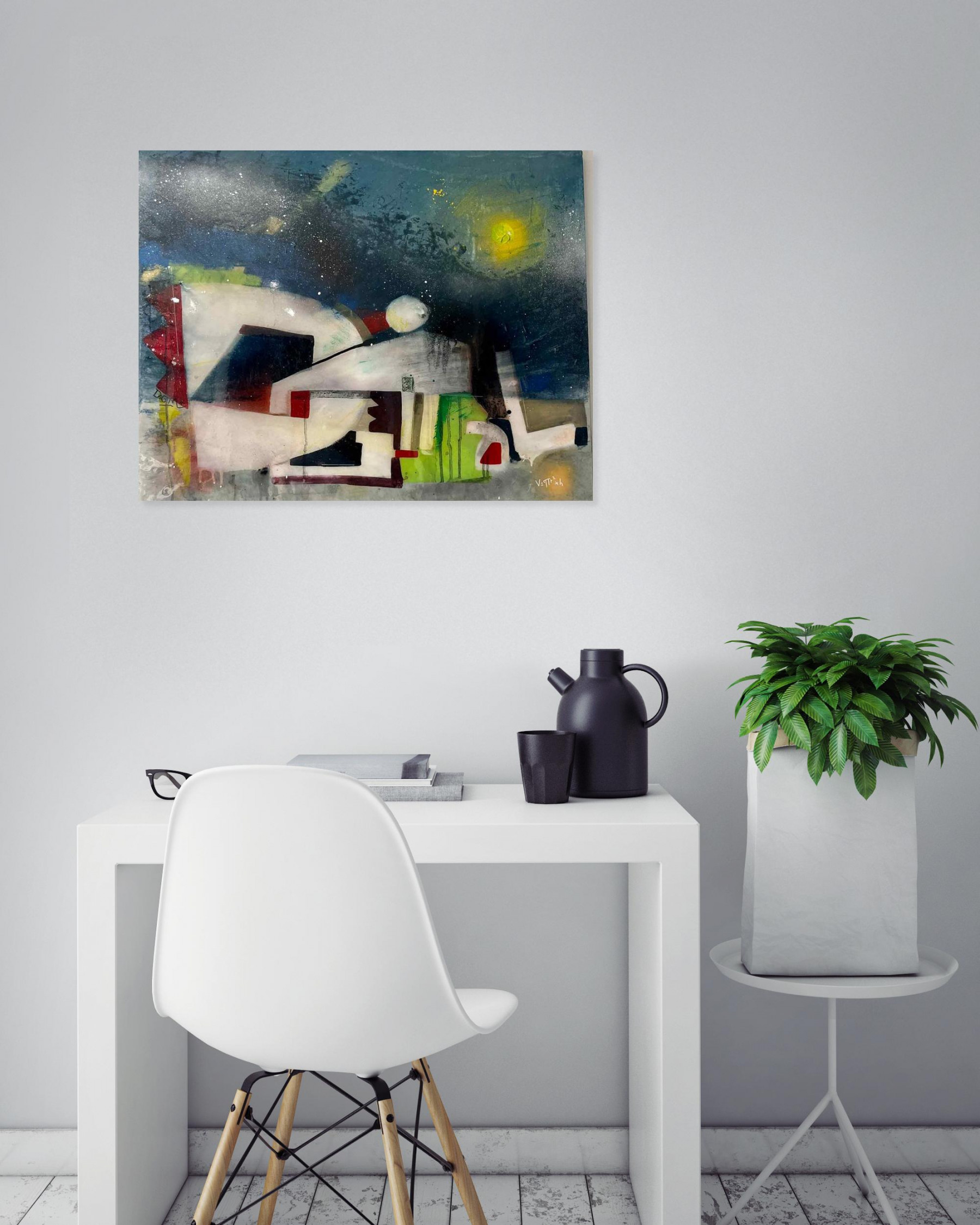 Digital, La mer, painting - Artalistic online contemporary art buying and selling gallery