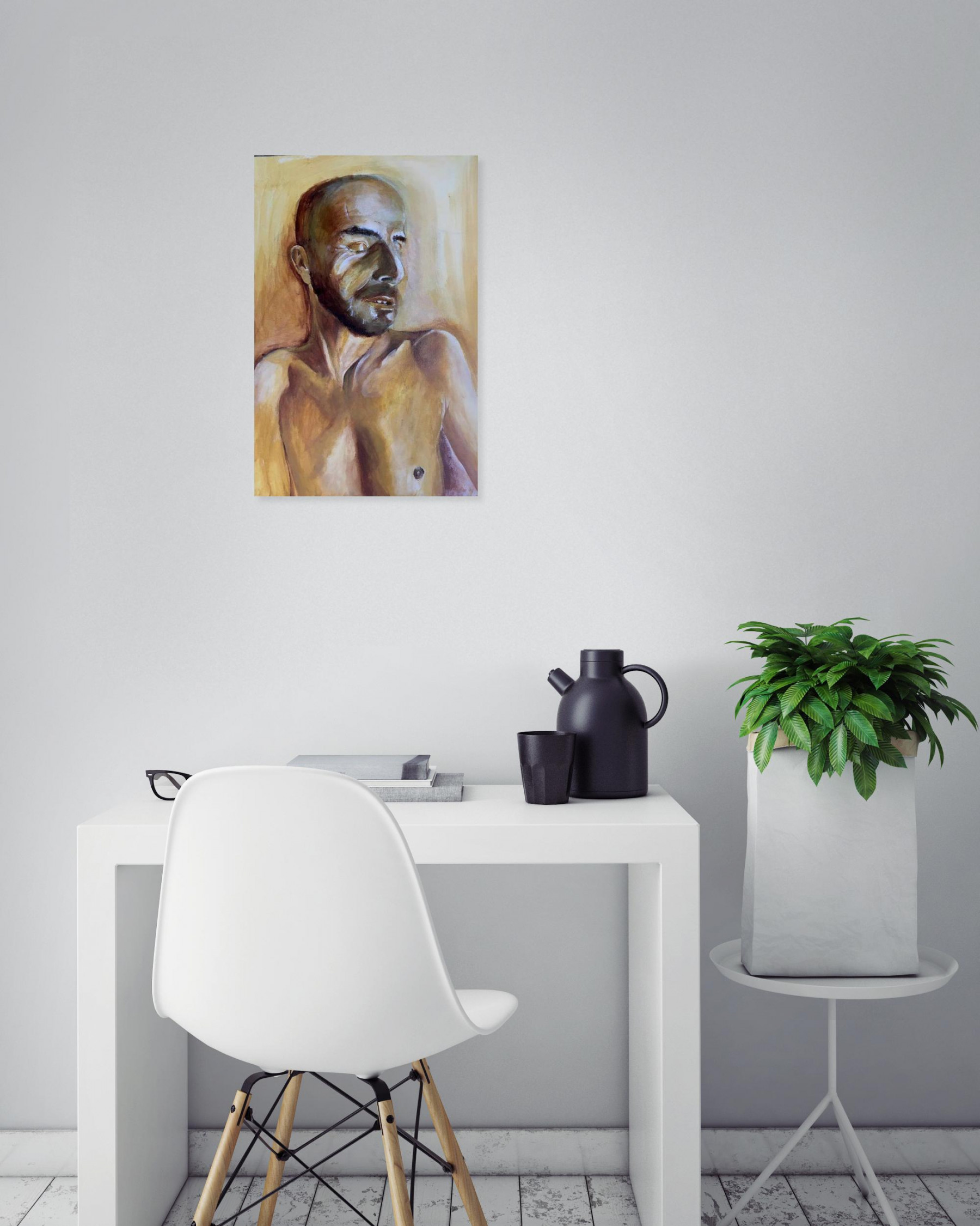 Sela, Uncanny, painting - Artalistic online contemporary art buying and selling gallery