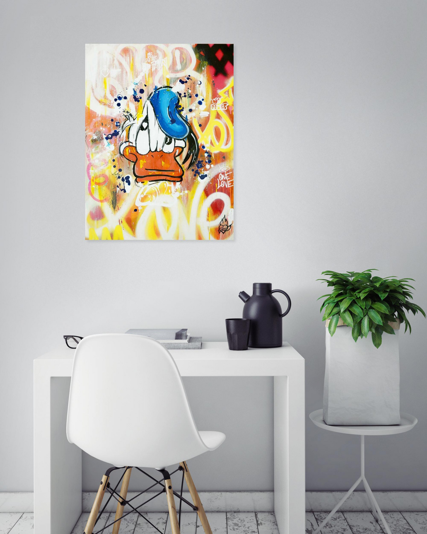 ODart, double trouble, painting - Artalistic online contemporary art buying and selling gallery