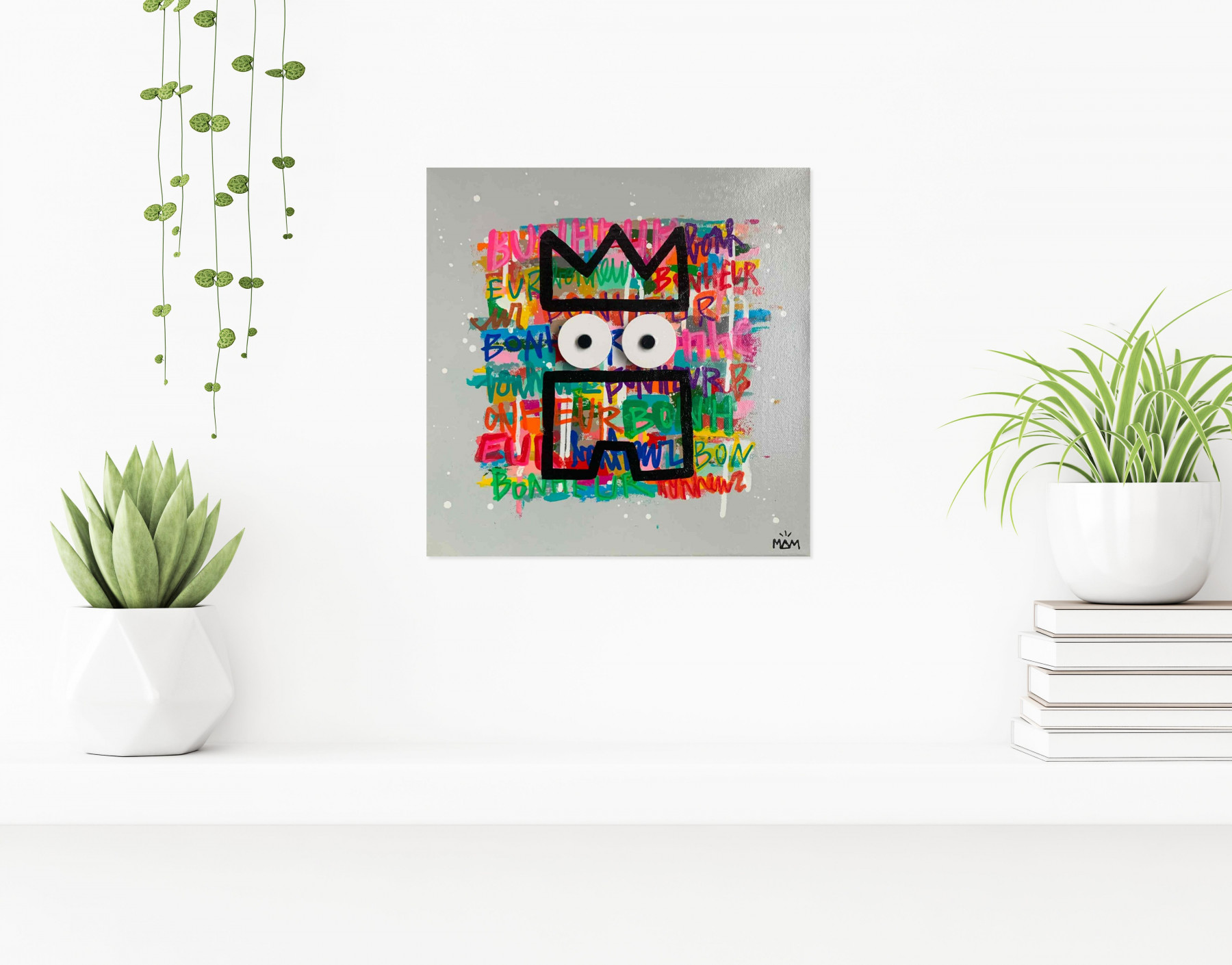 MAM, Bonheur, painting - Artalistic online contemporary art buying and selling gallery