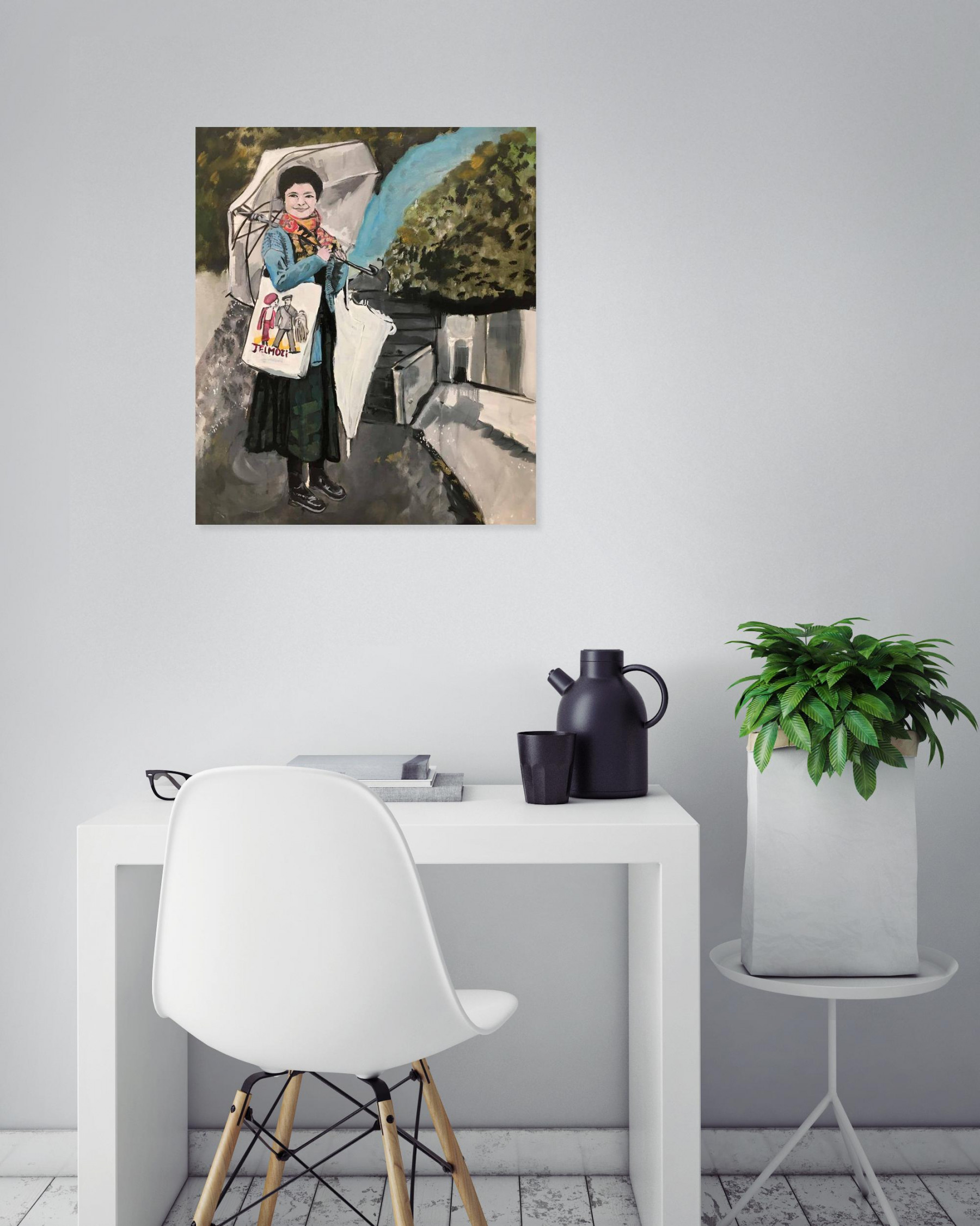 Aliénor de Cellès, Yoko, painting - Artalistic online contemporary art buying and selling gallery