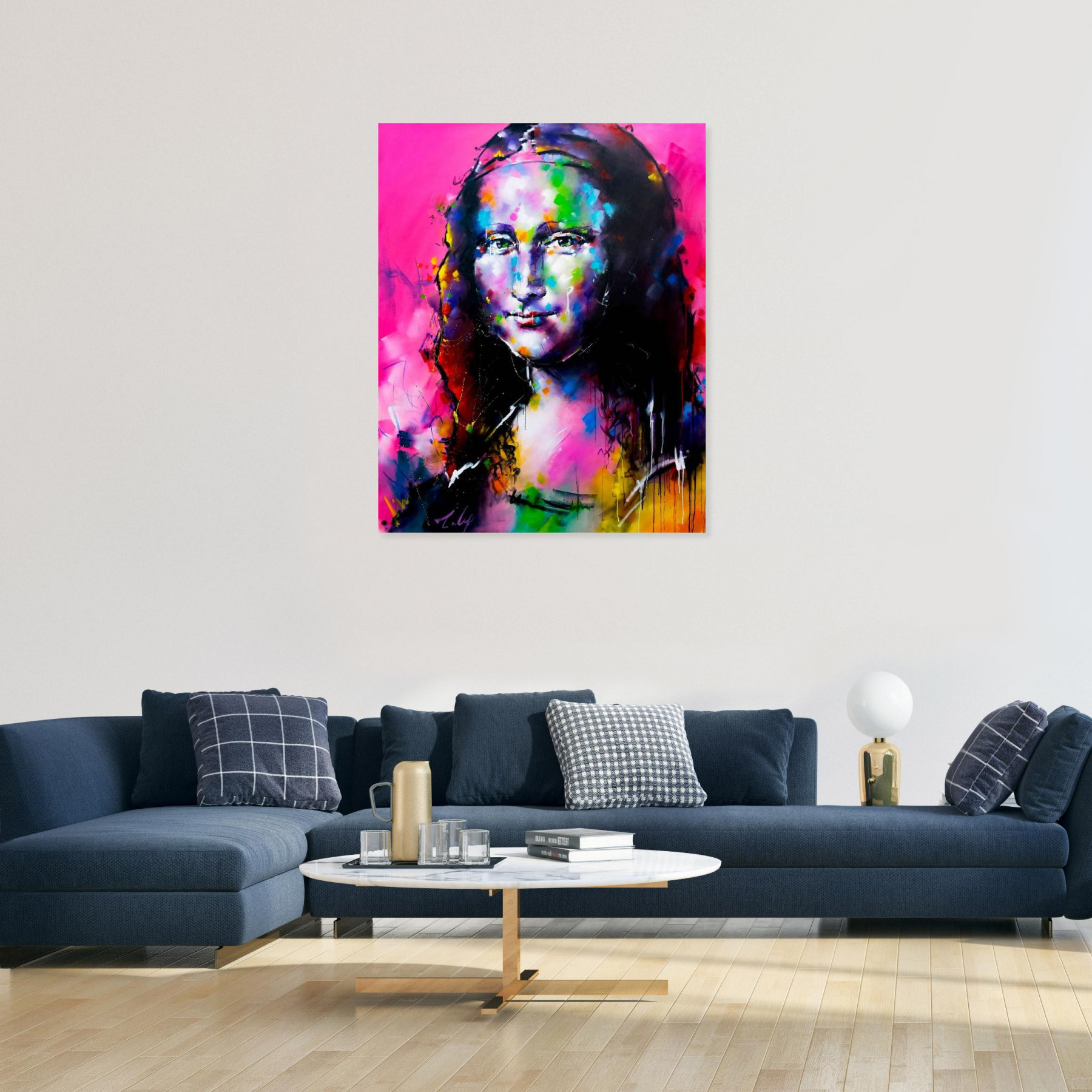 THP, Mona, painting - Artalistic online contemporary art buying and selling gallery