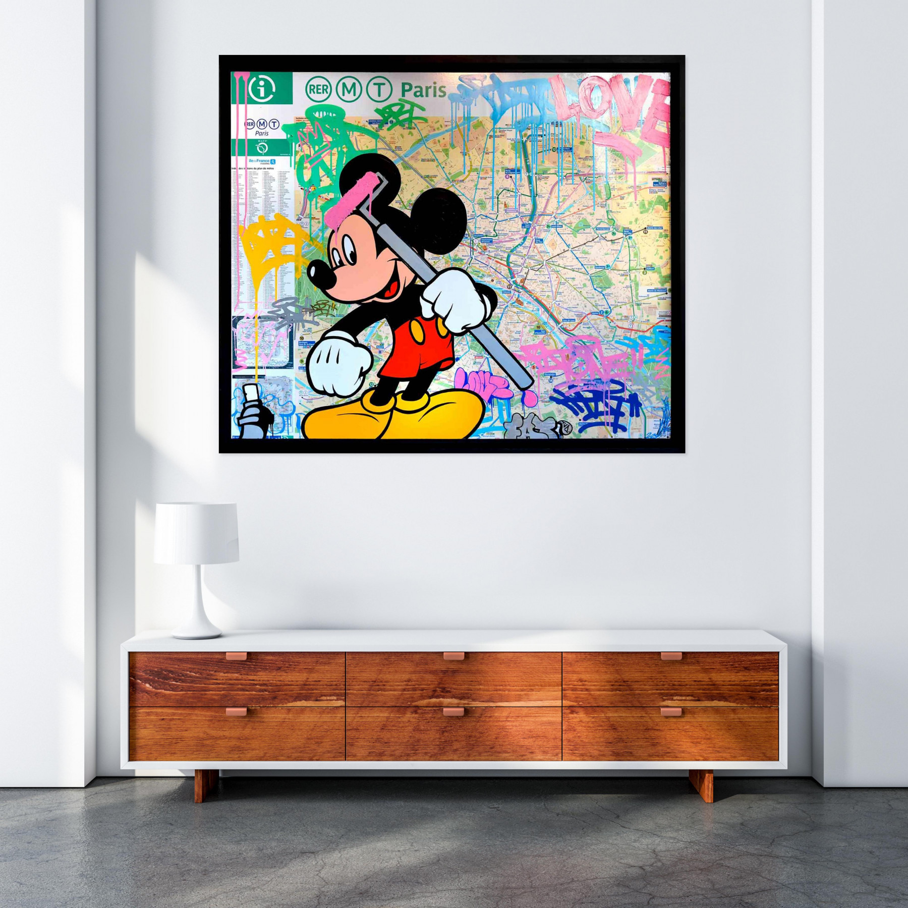 Fat, The Artist, painting - Artalistic online contemporary art buying and selling gallery