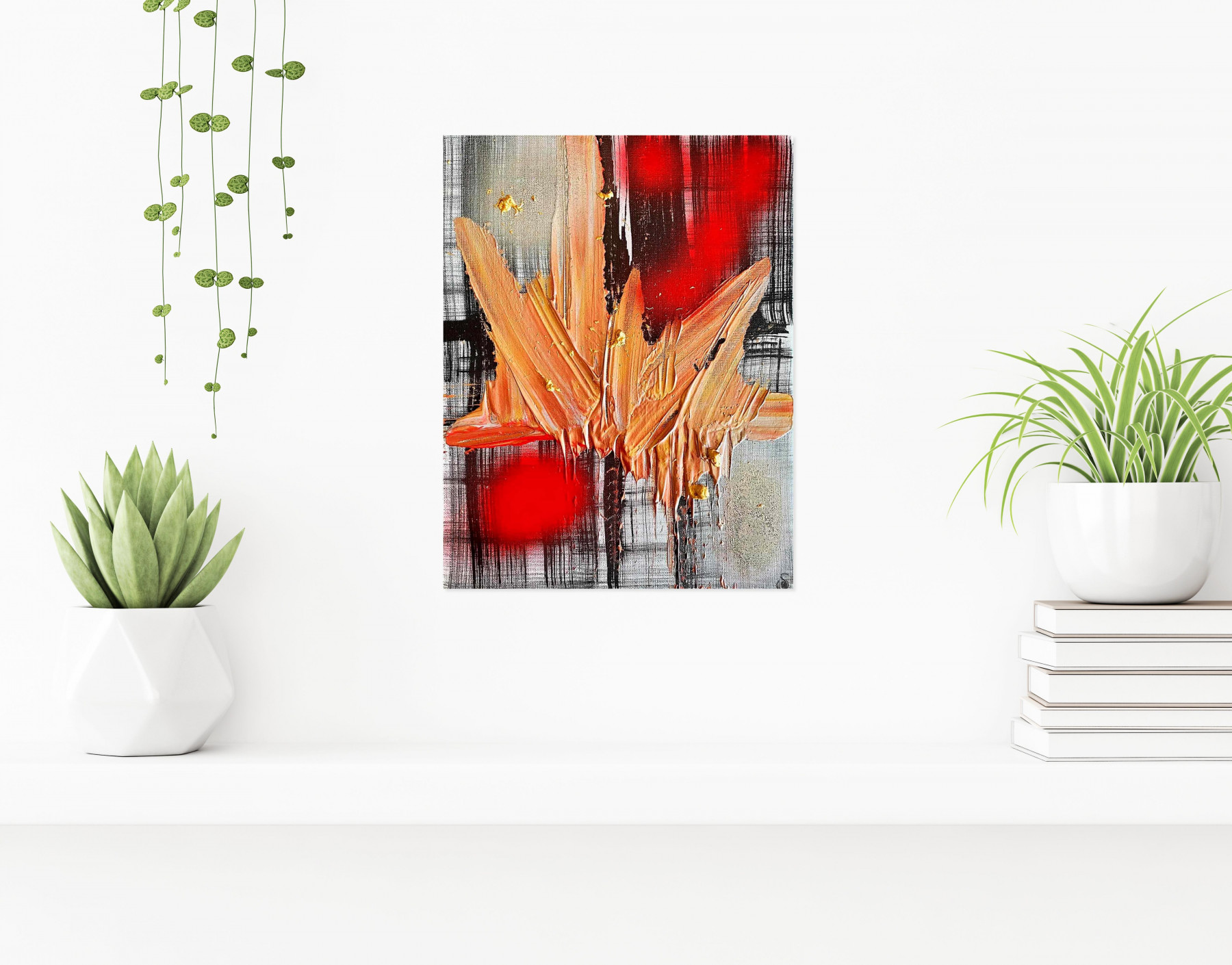 Sofia R, Brouillard, painting - Artalistic online contemporary art buying and selling gallery