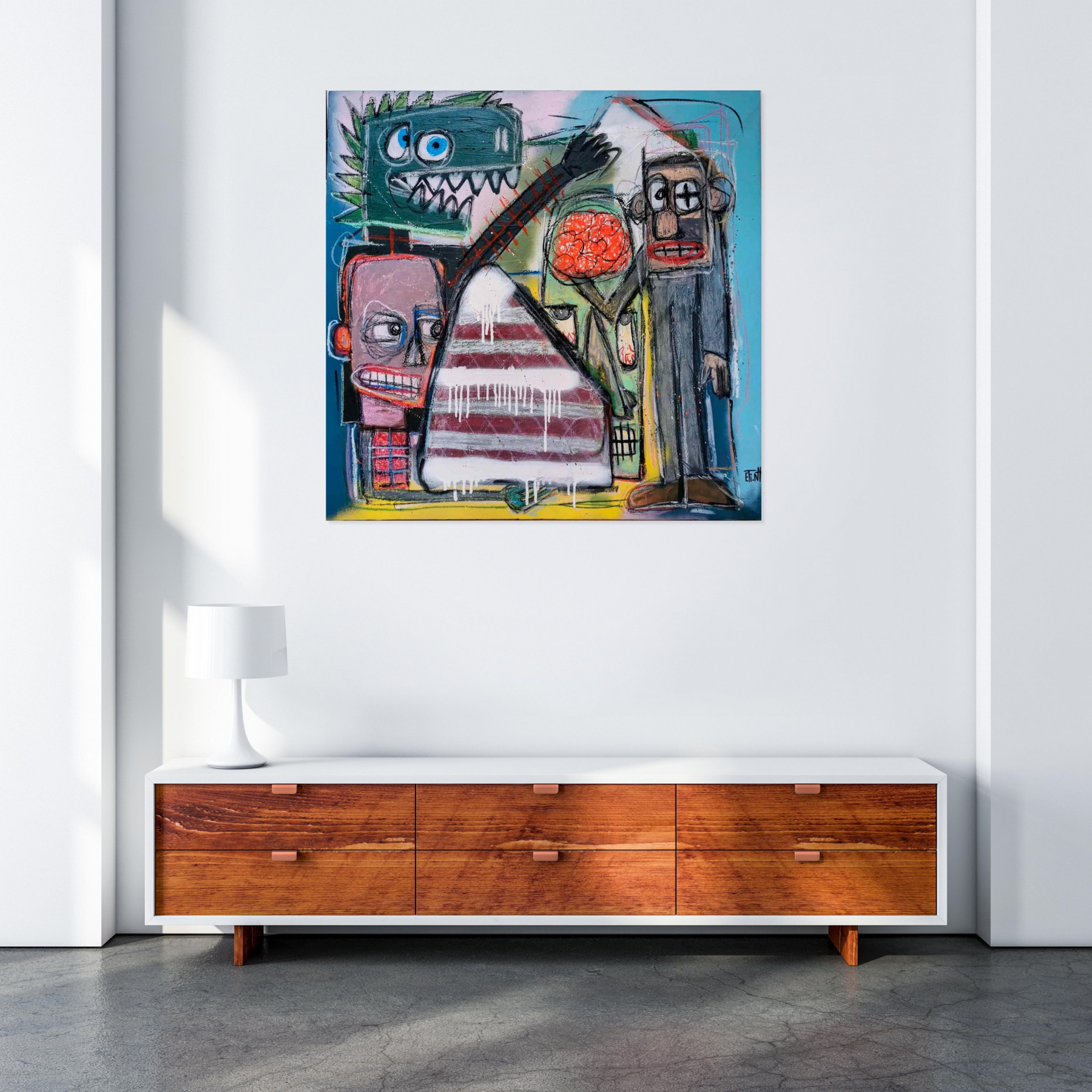 EtienneH, Emergency, painting - Artalistic online contemporary art buying and selling gallery