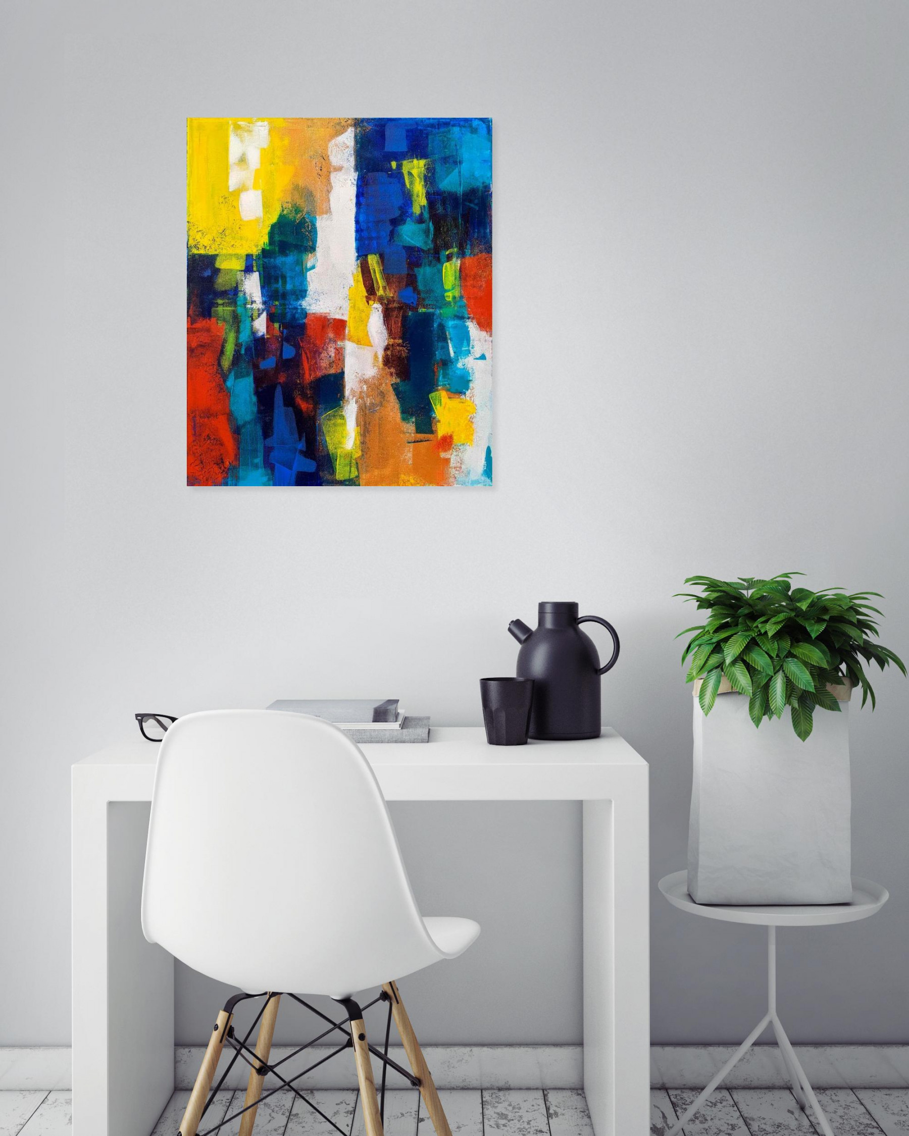Yaya peintures, Mozart, painting - Artalistic online contemporary art buying and selling gallery