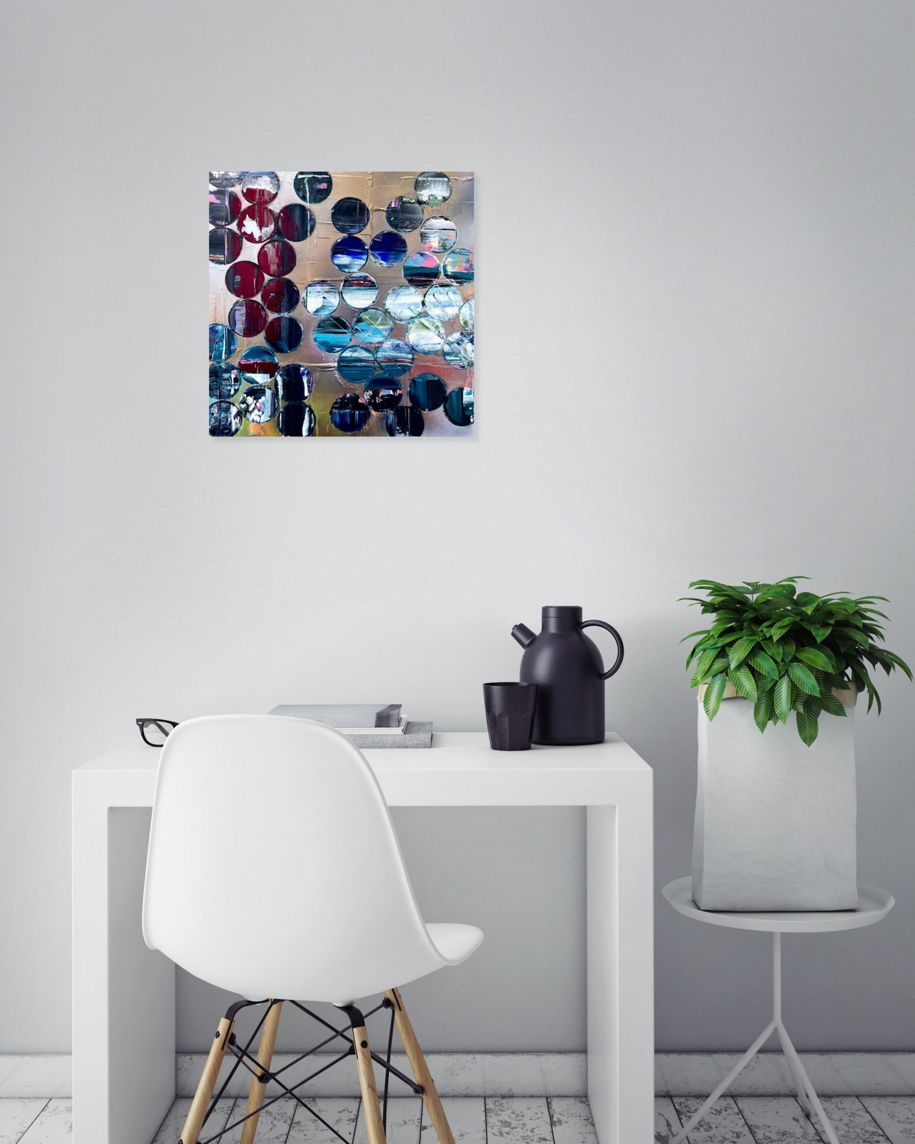 Lorie Renaud, Balls, painting - Artalistic online contemporary art buying and selling gallery