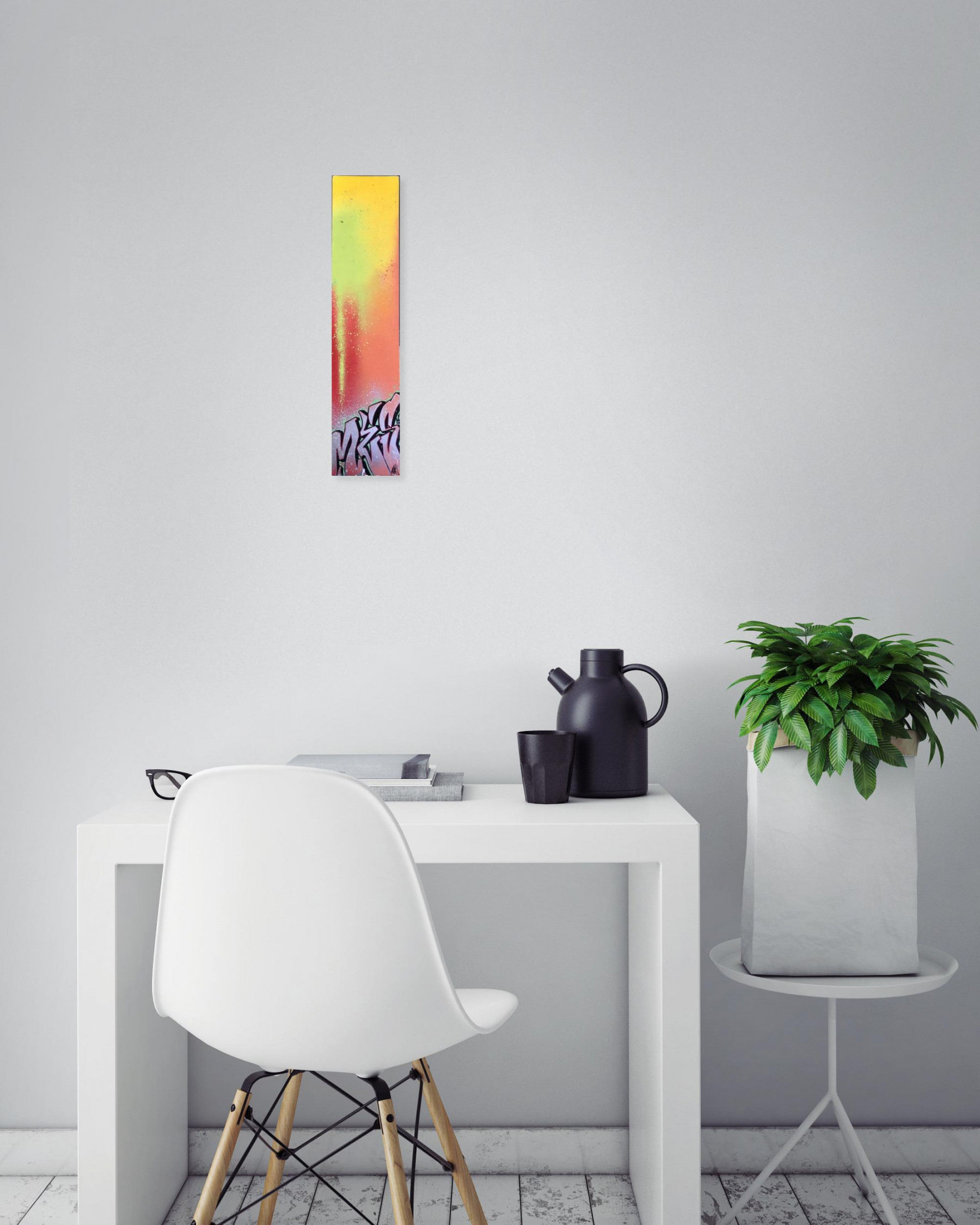 Papa Mesk, Sans titre, painting - Artalistic online contemporary art buying and selling gallery