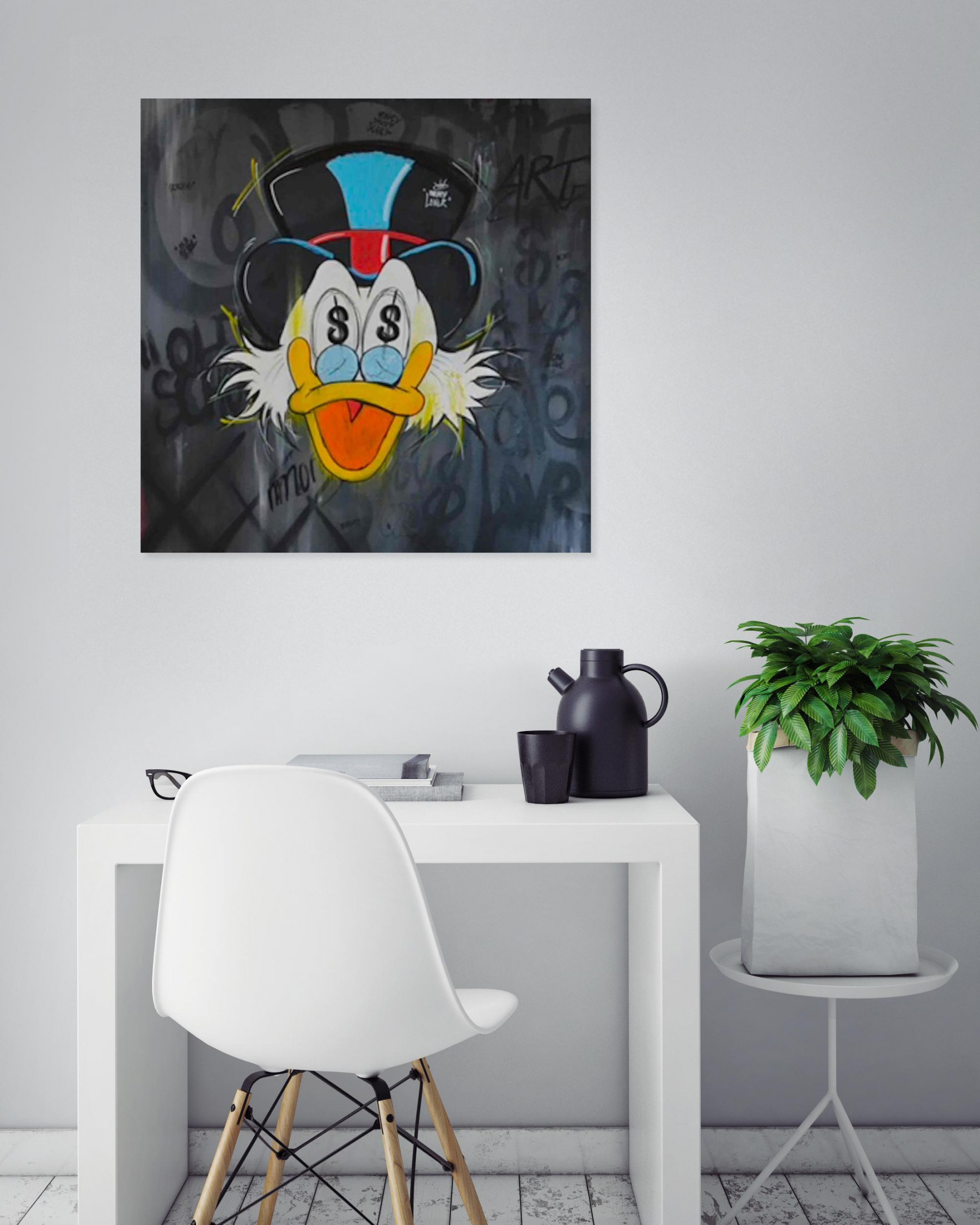 Odart, Money Lover, painting - Artalistic online contemporary art buying and selling gallery