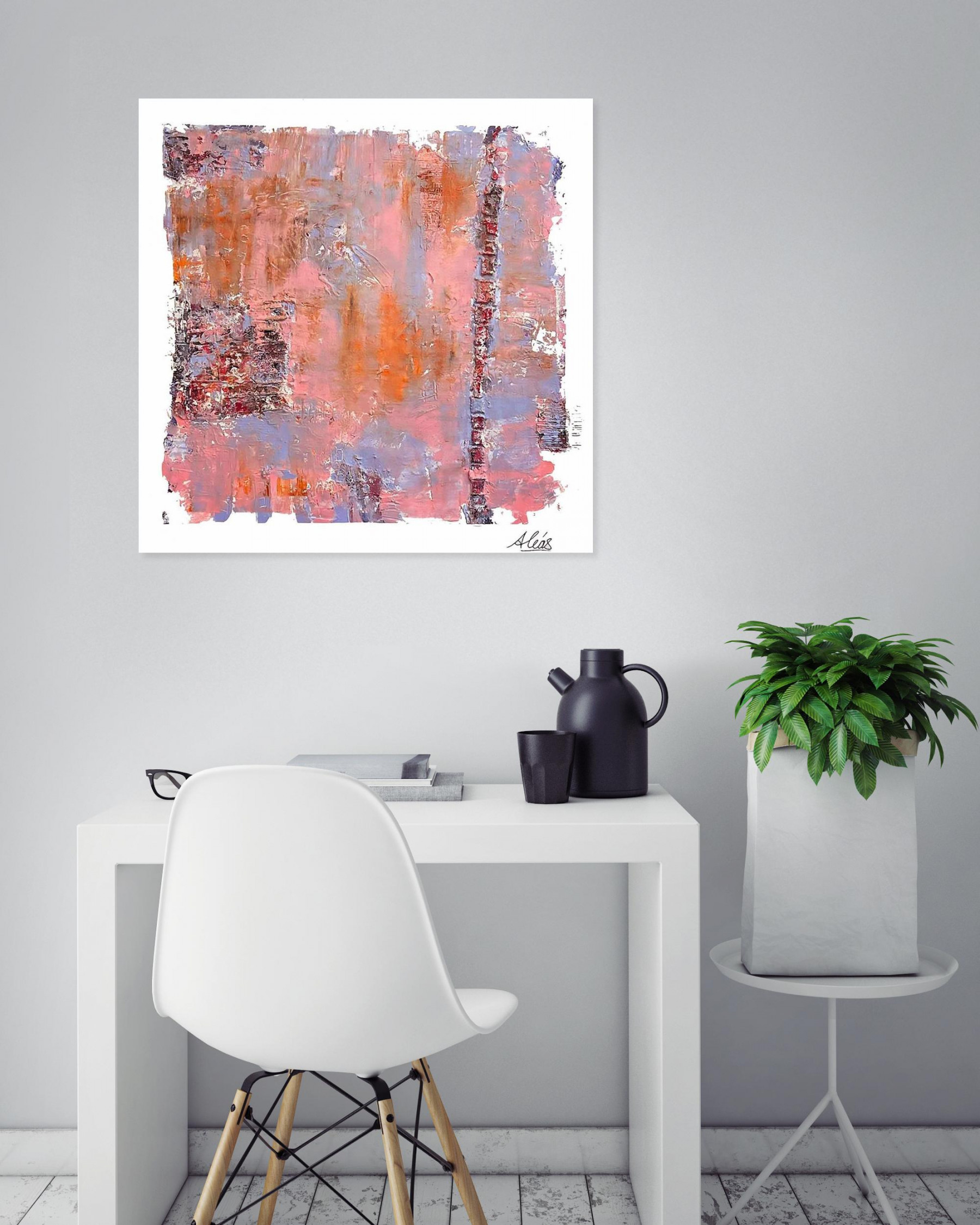 Aléas, Emulsion, painting - Artalistic online contemporary art buying and selling gallery