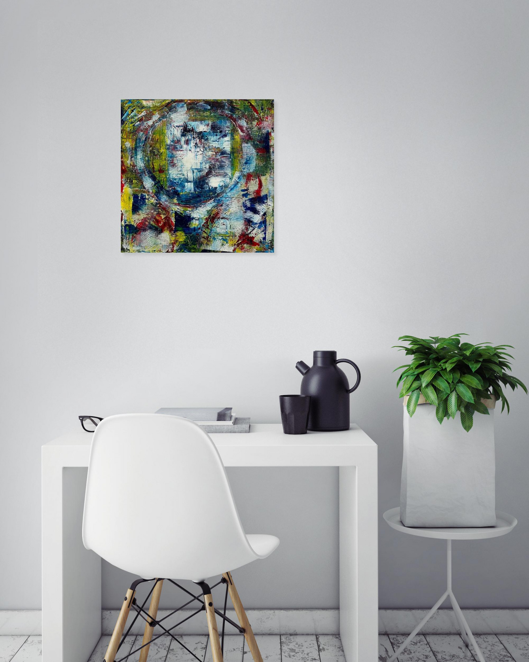 Aléas, Le disque, painting - Artalistic online contemporary art buying and selling gallery