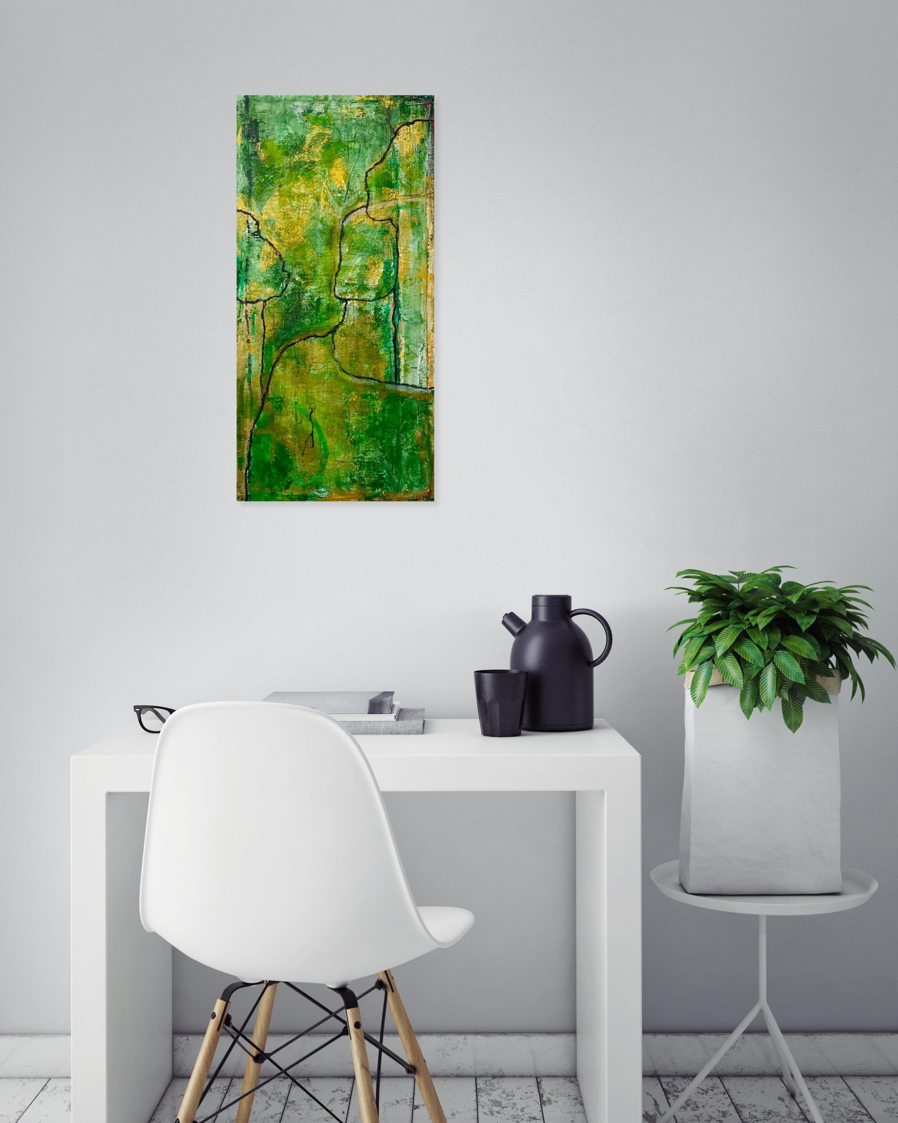 Aléas, Les regards, painting - Artalistic online contemporary art buying and selling gallery
