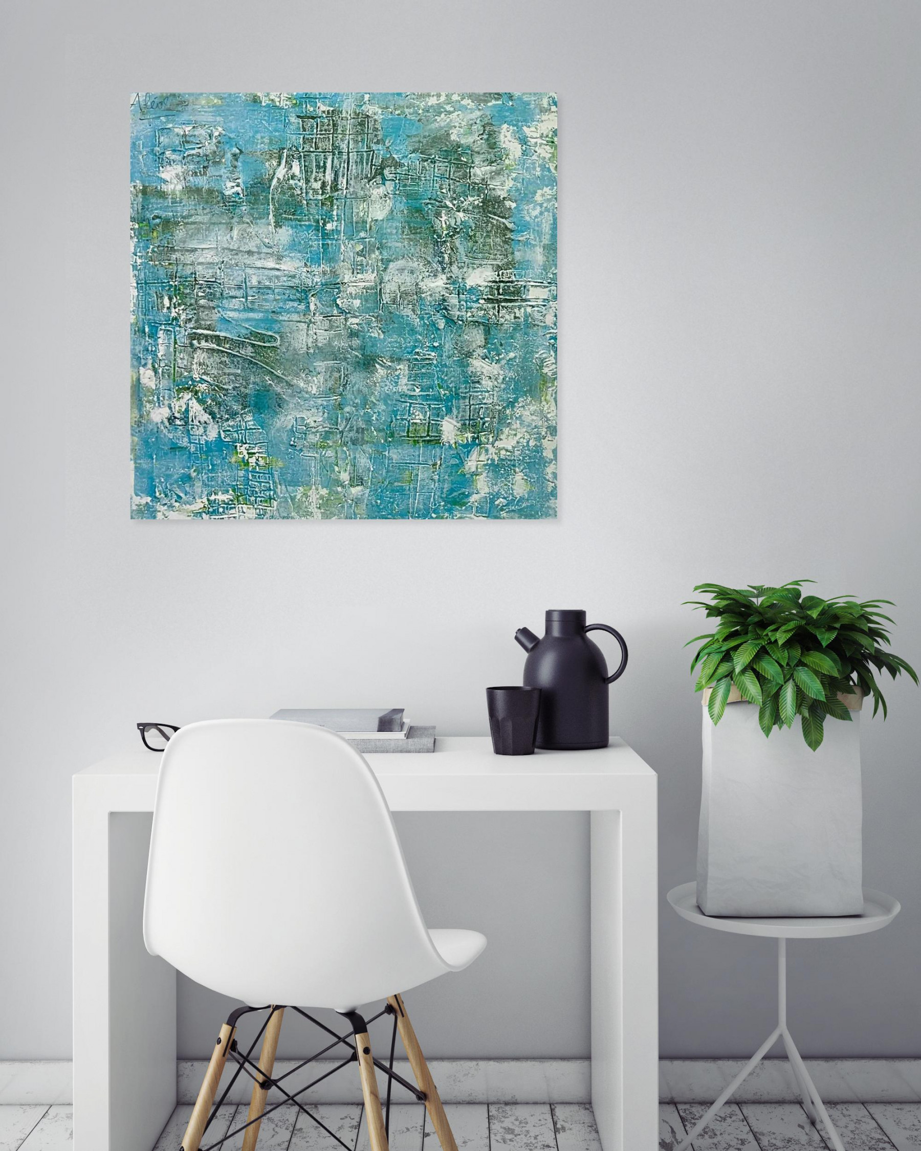 Aléas, Voile, painting - Artalistic online contemporary art buying and selling gallery