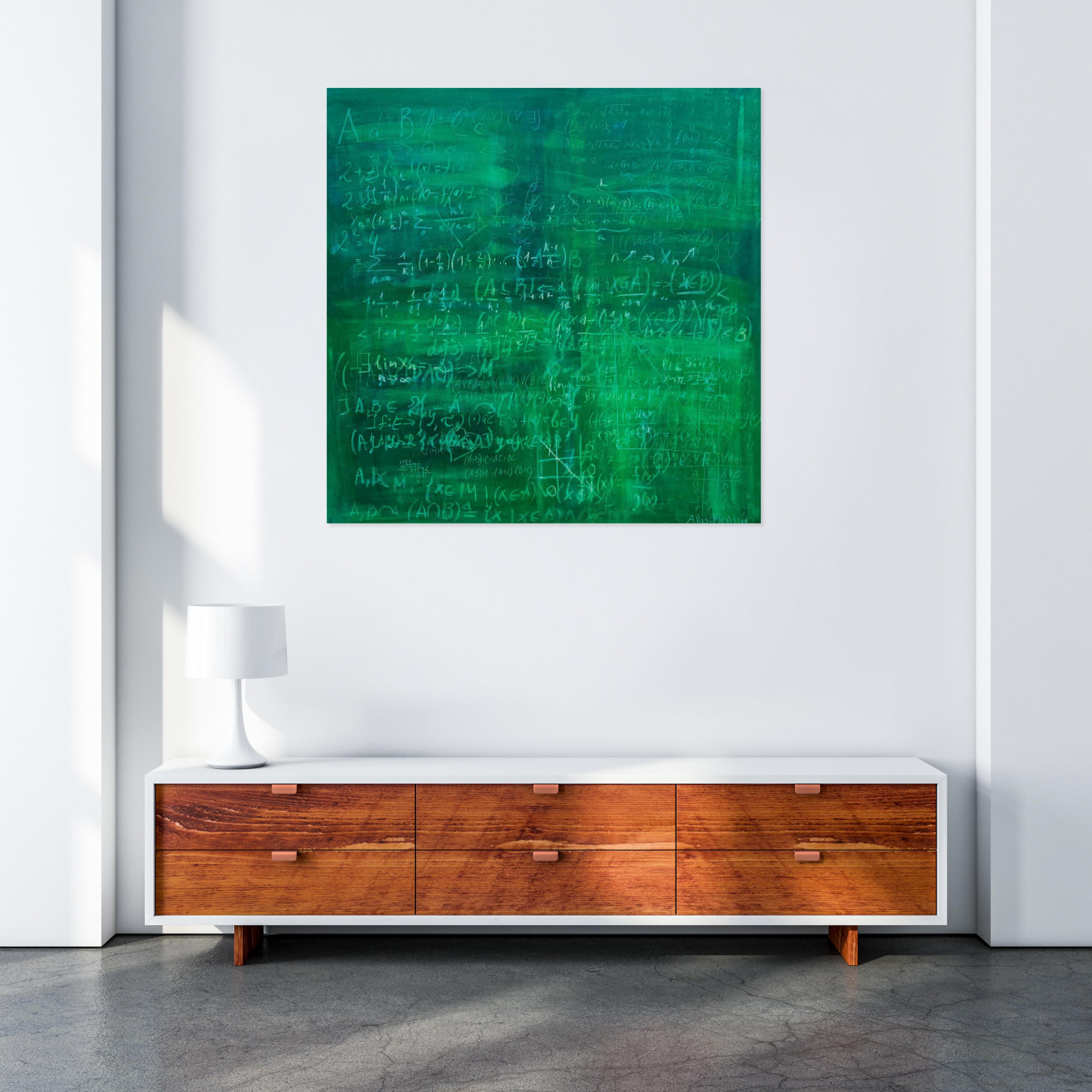 Anastasia Vasilyeva, School board Nr8, painting - Artalistic online contemporary art buying and selling gallery