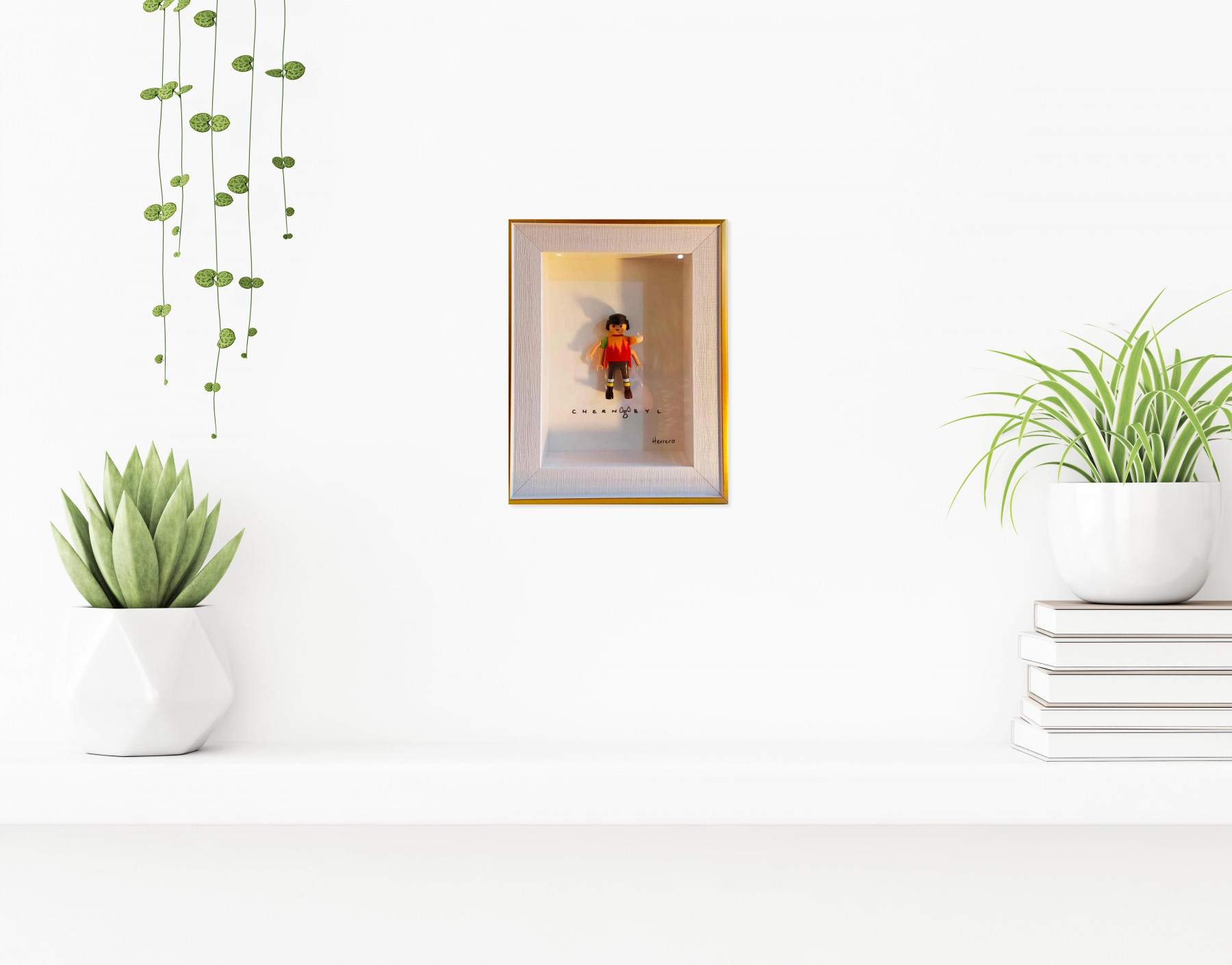 Herrero, Playmofuck Chernobyl, painting - Artalistic online contemporary art buying and selling gallery