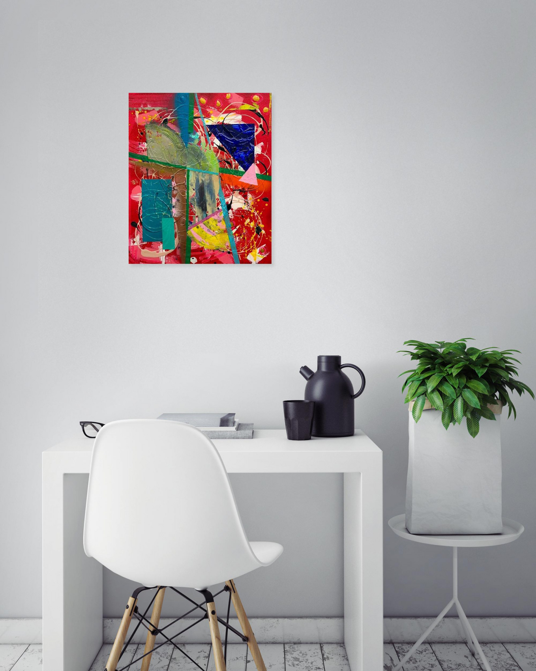 Princesse Kitchu, Pulse, painting - Artalistic online contemporary art buying and selling gallery