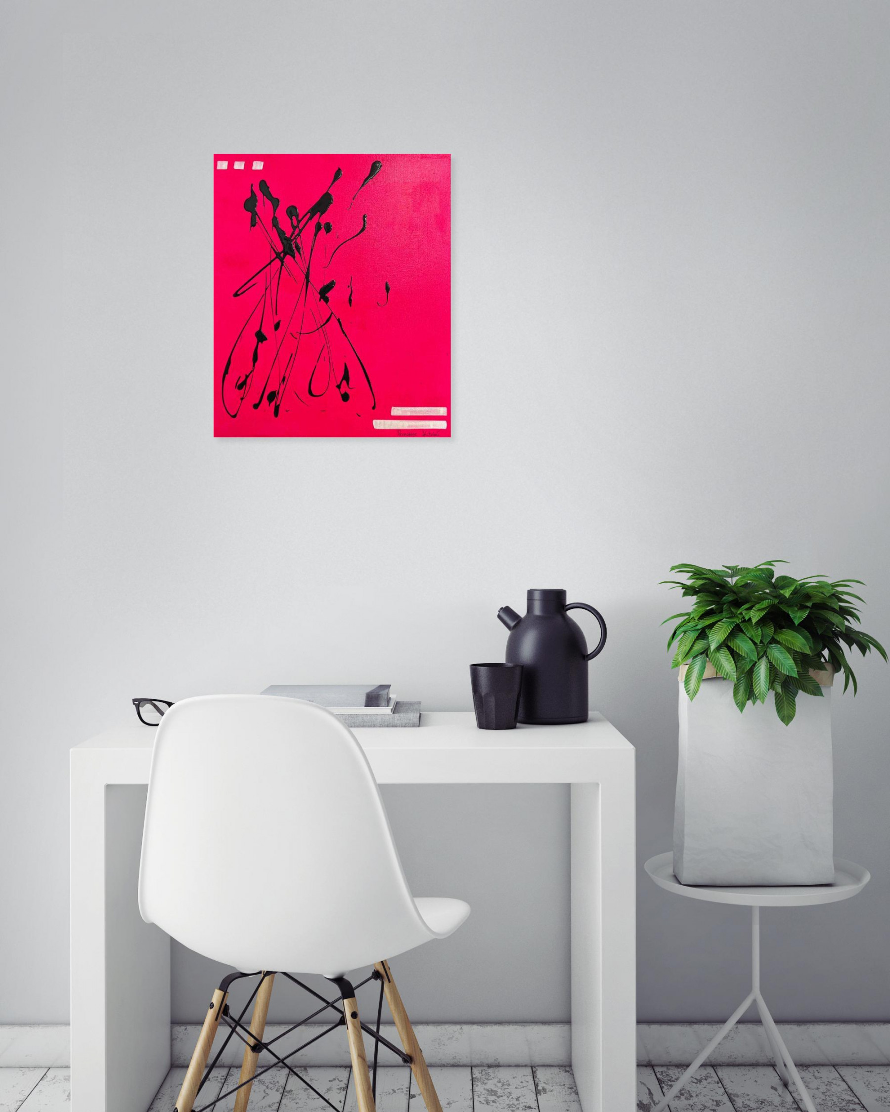 Princesse Kitchu, touch again, painting - Artalistic online contemporary art buying and selling gallery
