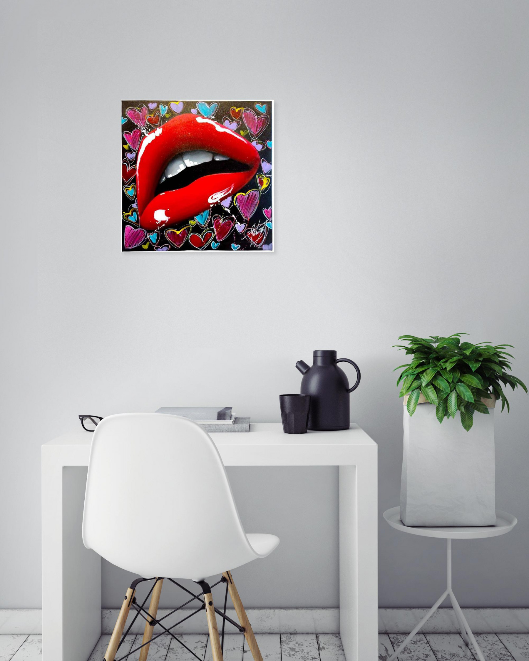 Julie Galiay, Amour puissant, painting - Artalistic online contemporary art buying and selling gallery