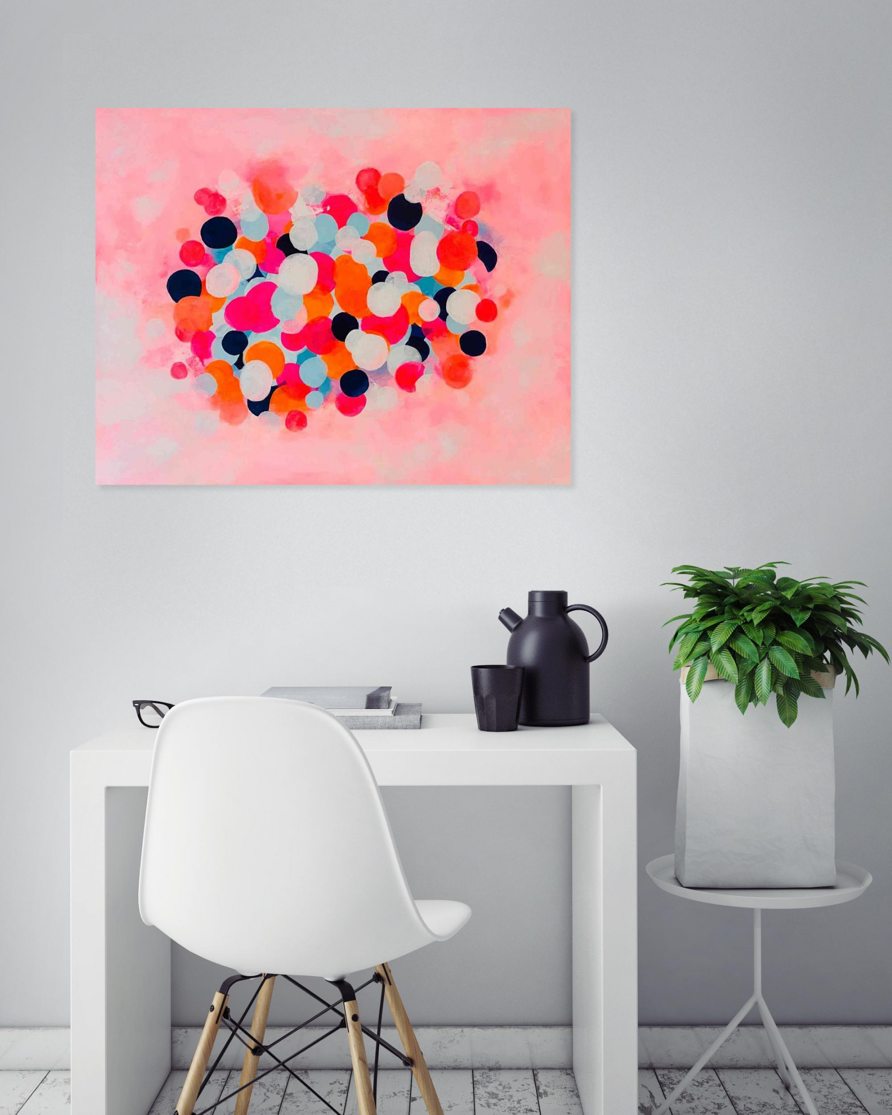 Inès D, Euphoria, painting - Artalistic online contemporary art buying and selling gallery