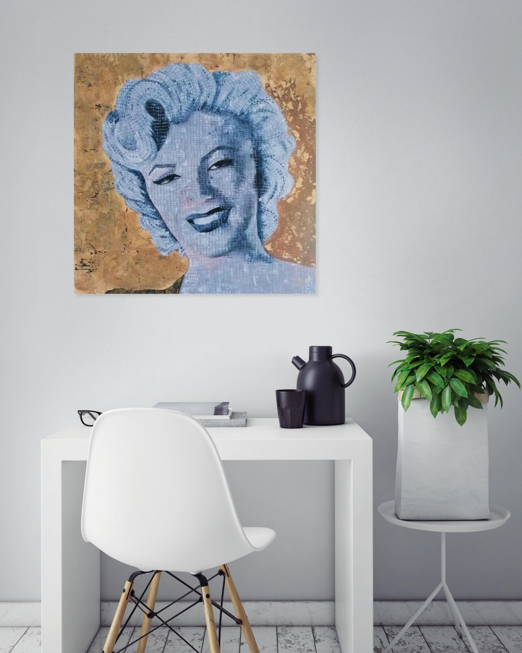 Anne Robin, Marylin, tout simplement, painting - Artalistic online contemporary art buying and selling gallery