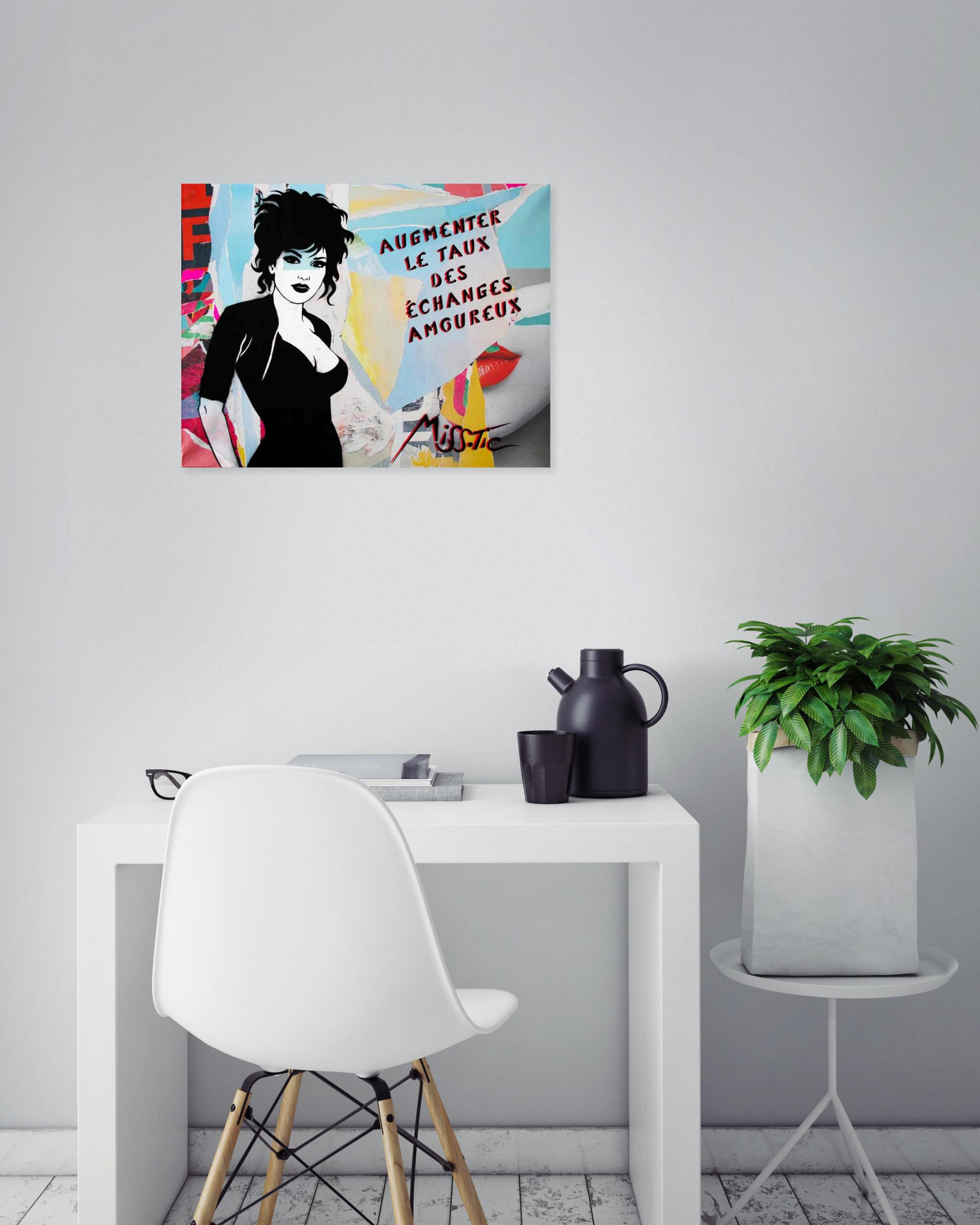 Miss Tic, Augmenter le taux des échanges amoureux, Edition - Artalistic online contemporary art buying and selling gallery