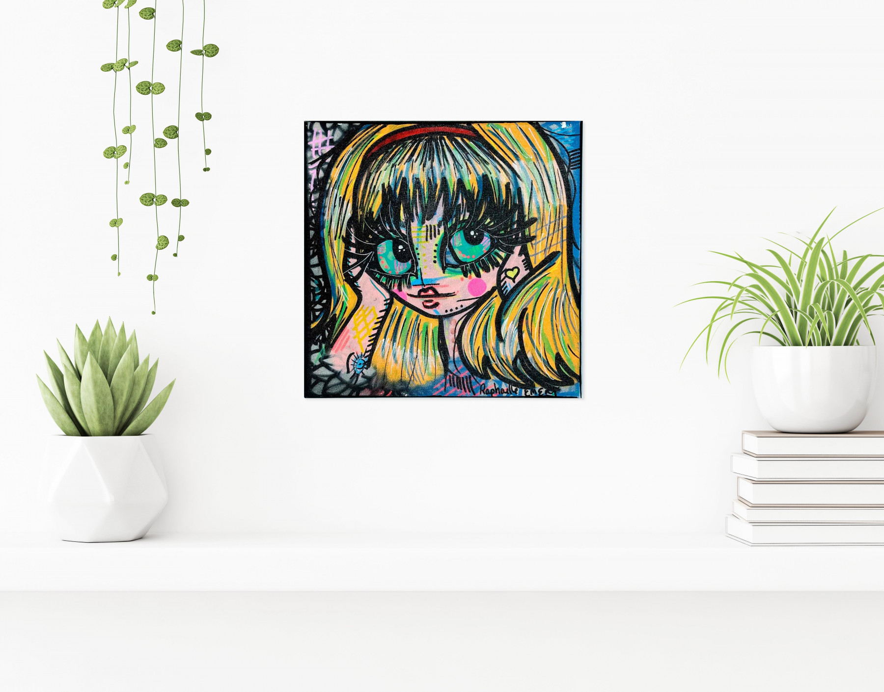 Raphaëlle Emery, Sanzarus, painting - Artalistic online contemporary art buying and selling gallery