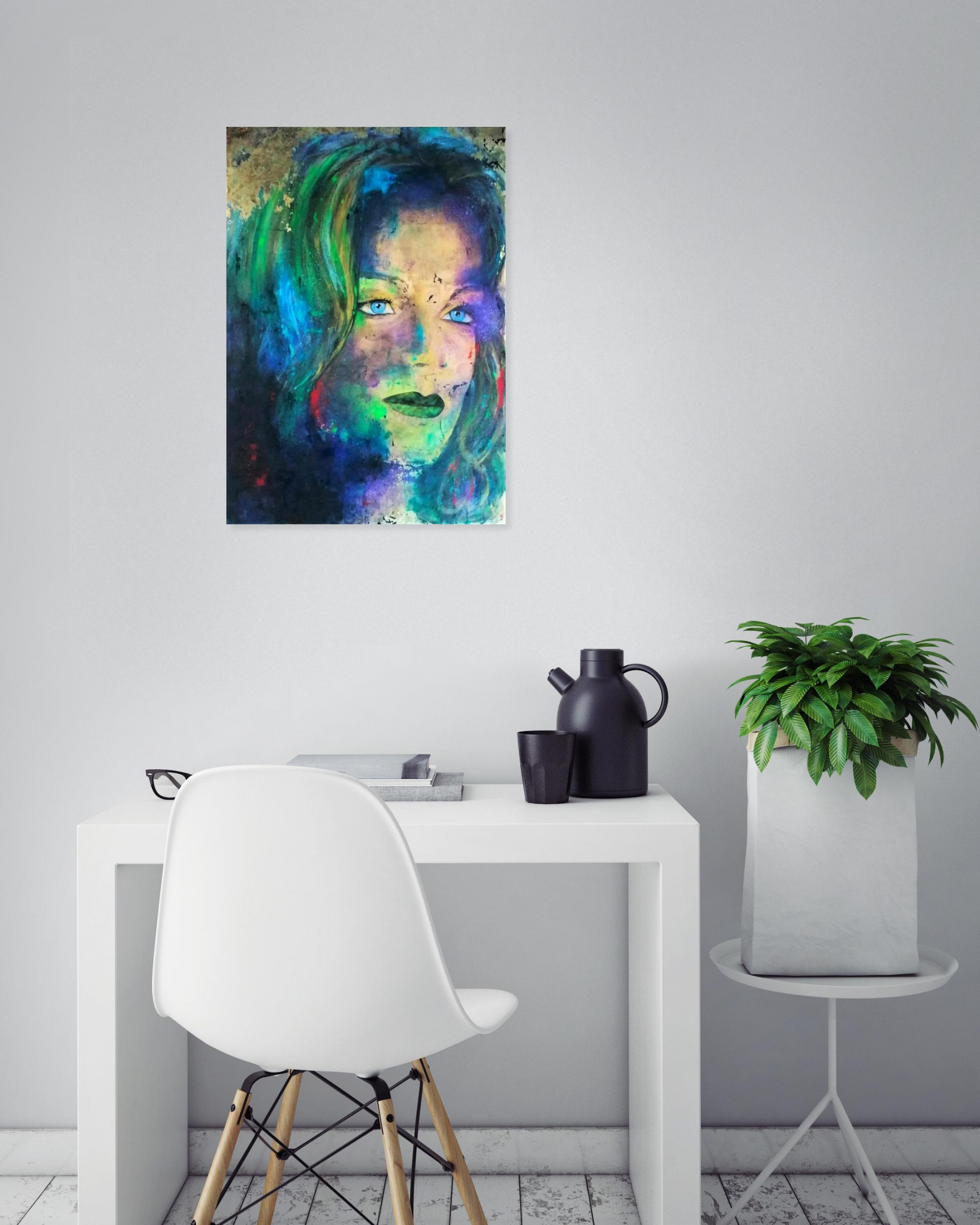 Anne Robin, Romy, painting - Artalistic online contemporary art buying and selling gallery