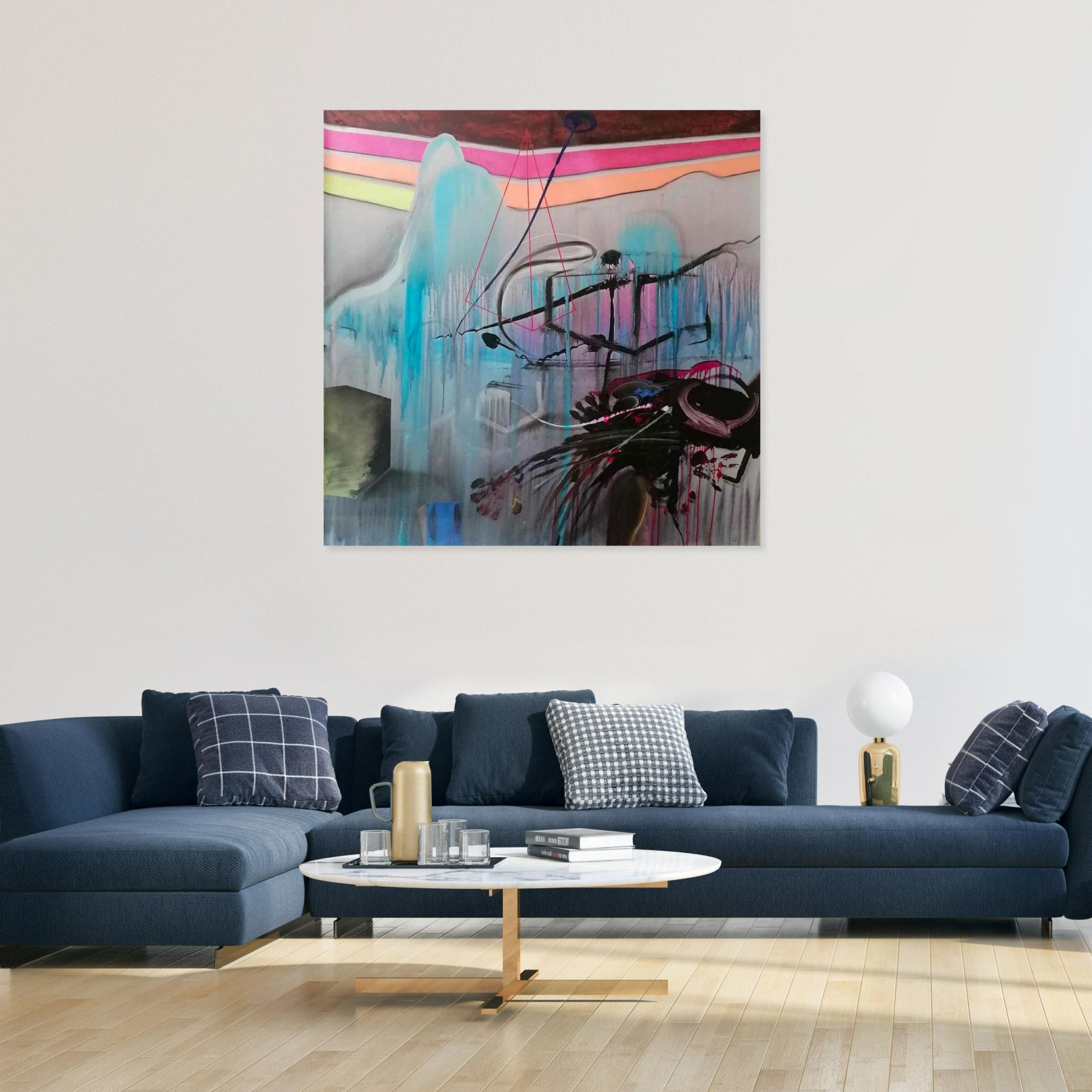 Stefano Mazzolini, Palagal, painting - Artalistic online contemporary art buying and selling gallery