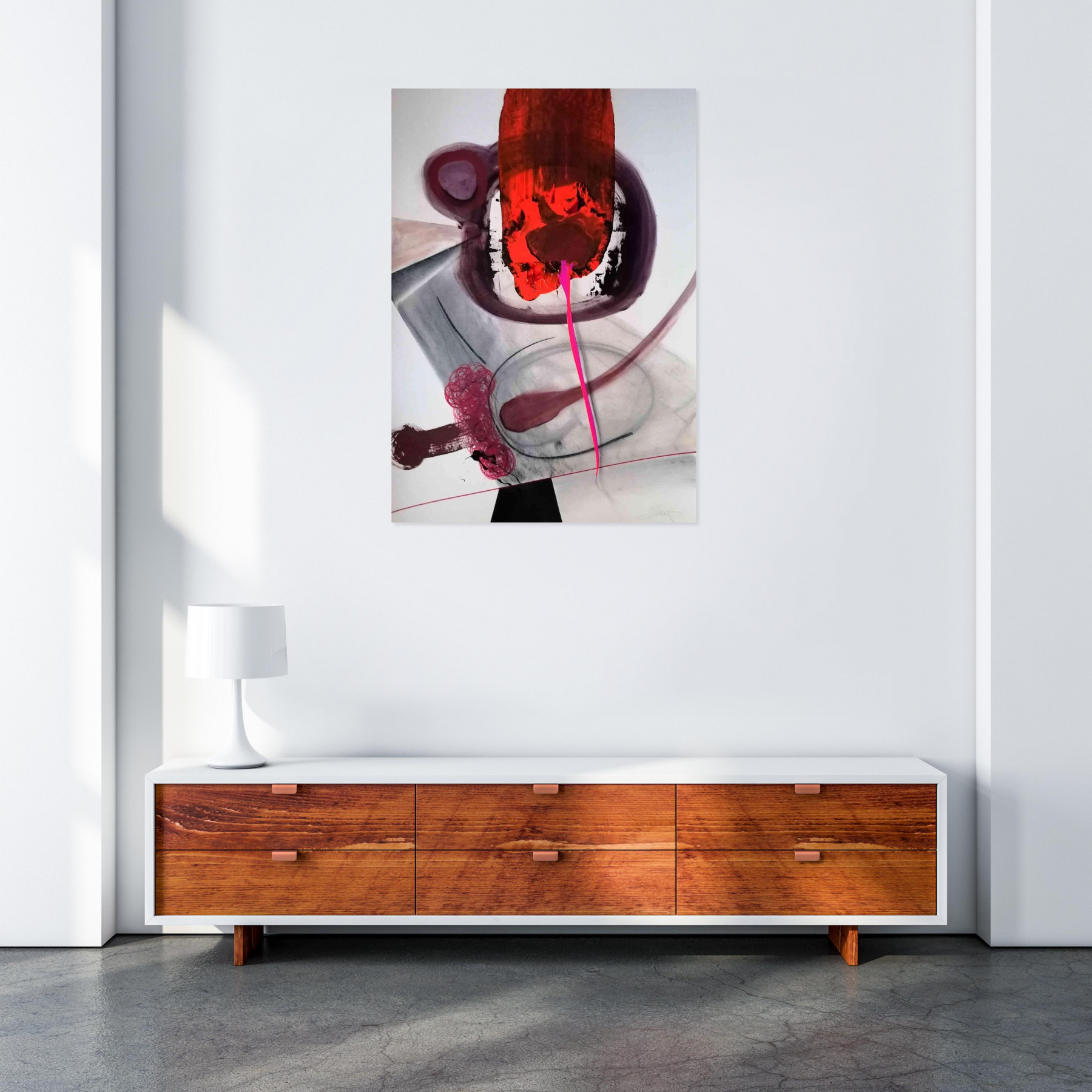 Stefano Mazzolini, Fiorge, painting - Artalistic online contemporary art buying and selling gallery