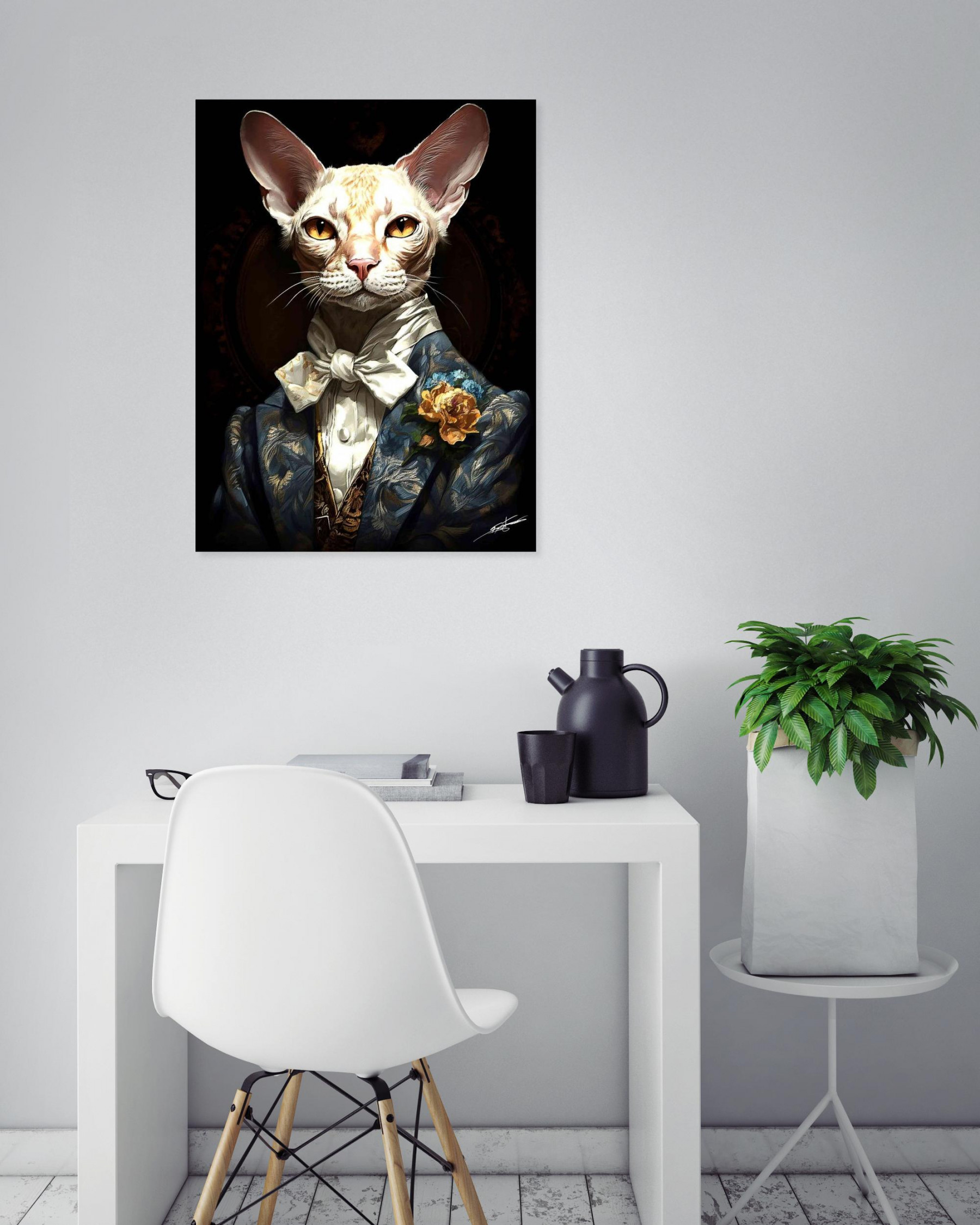 F.Font, L'élégance et le chat, Edition - Artalistic online contemporary art buying and selling gallery