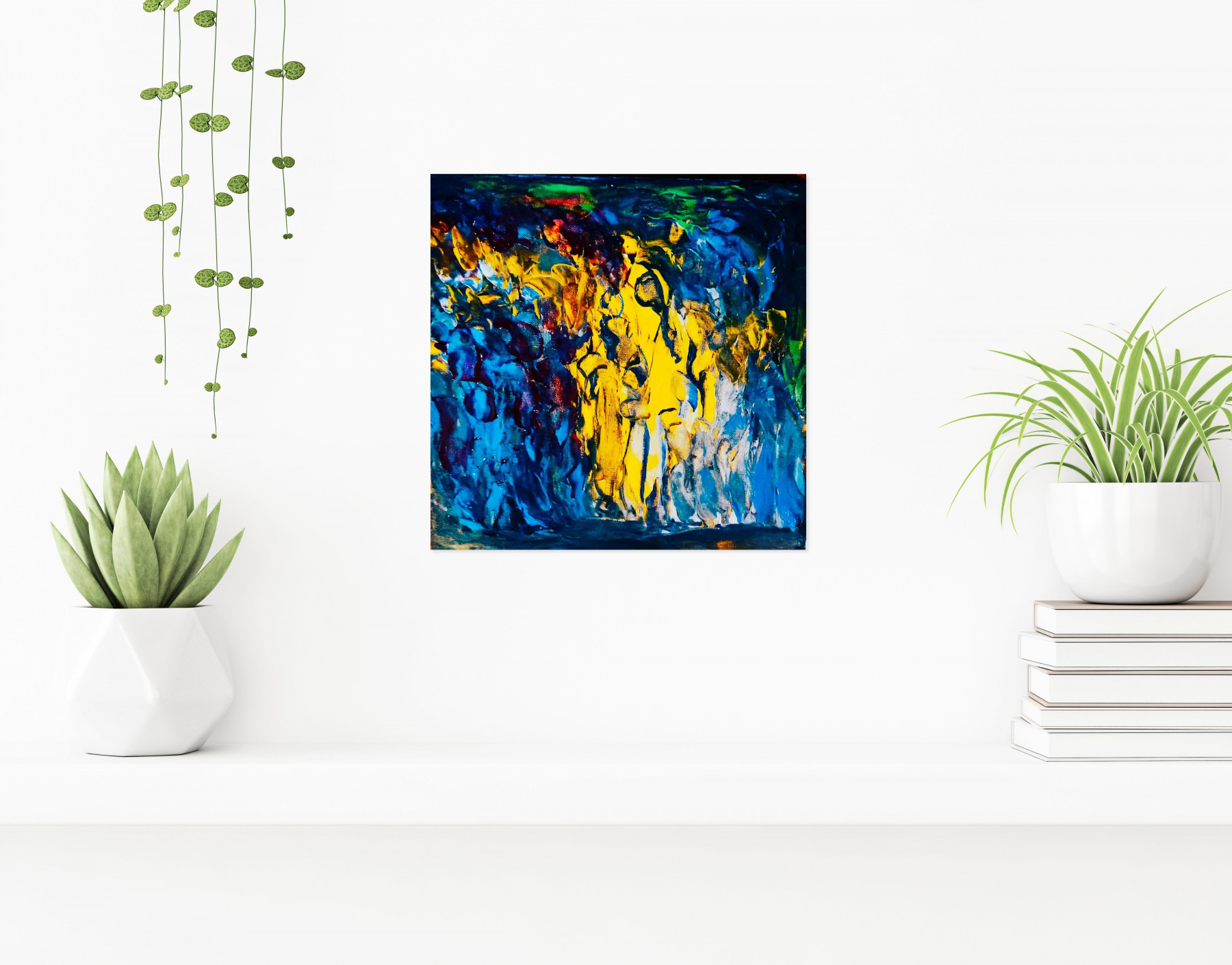 Tissa, Westward Exodes, painting - Artalistic online contemporary art buying and selling gallery