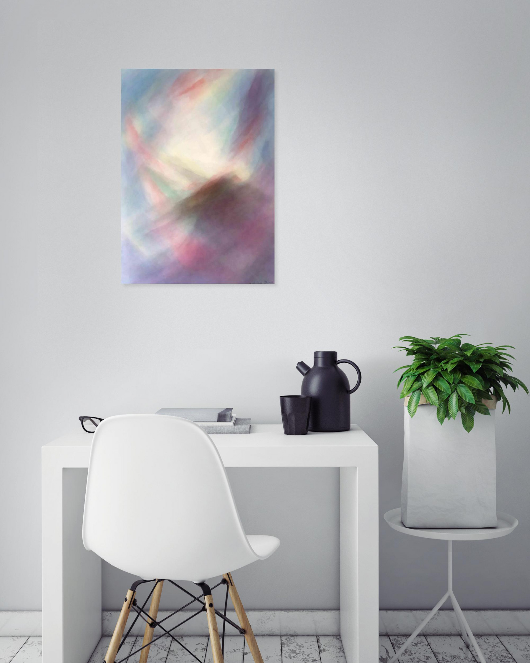 Catherine Vandaële, Montagne céleste, drawing - Artalistic online contemporary art buying and selling gallery