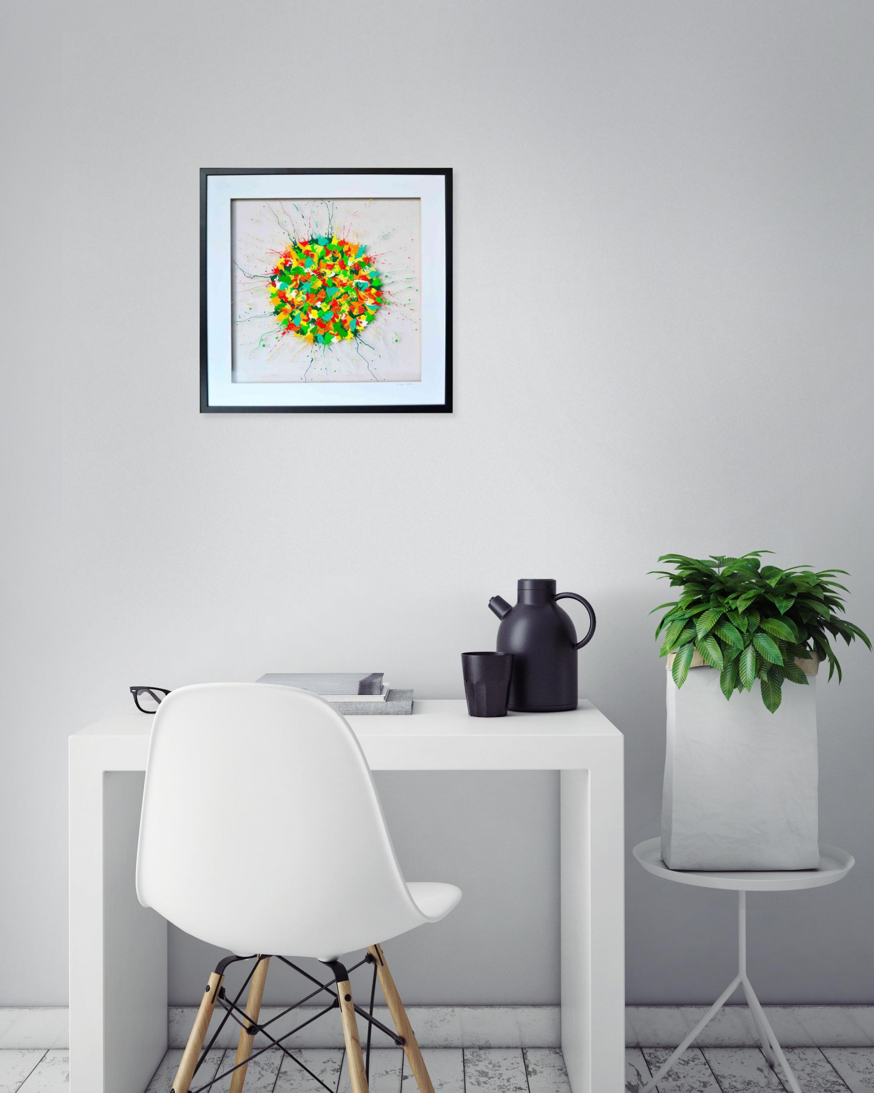 Rita Vandenherrewegen, Energie 2, painting - Artalistic online contemporary art buying and selling gallery