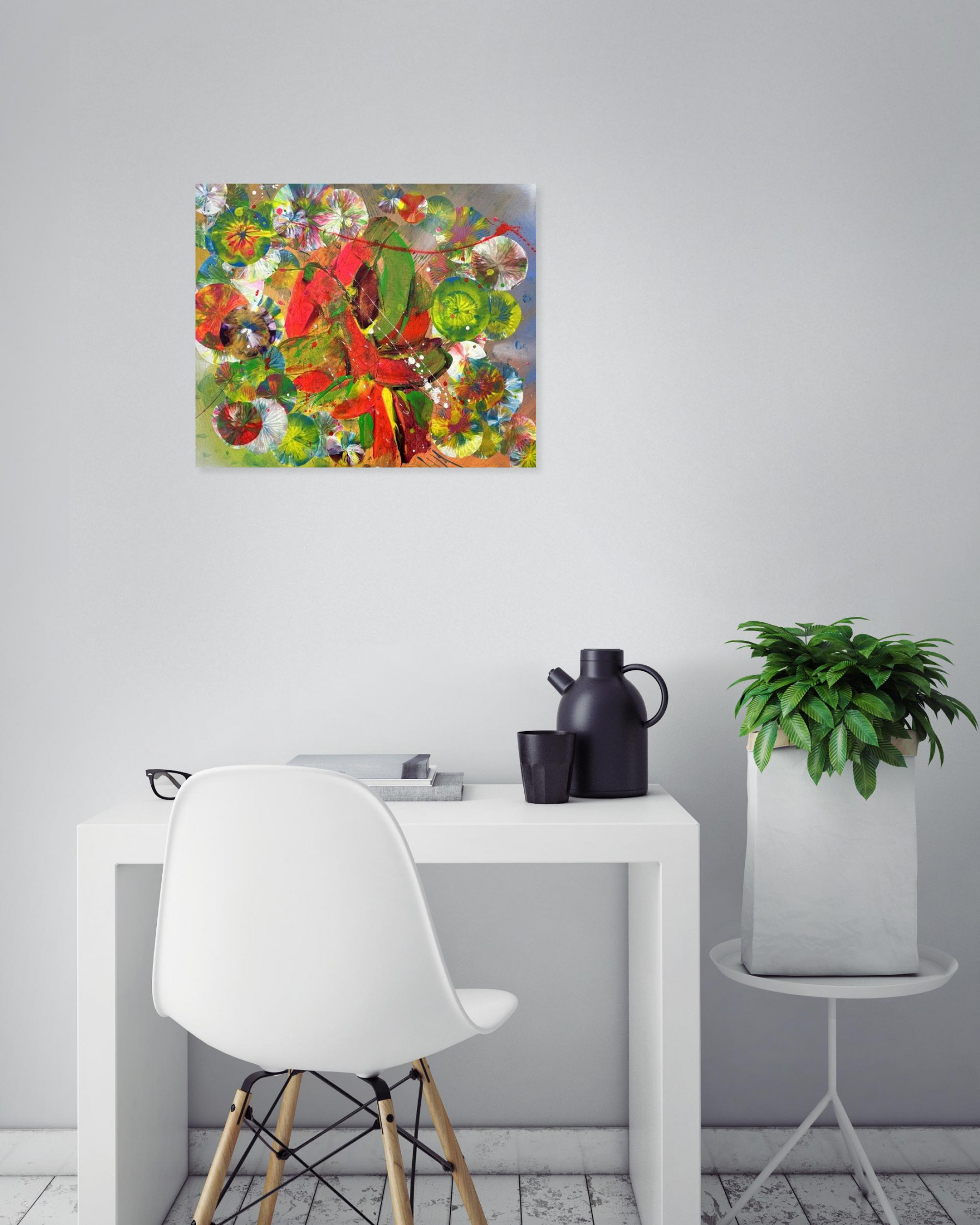 Damien Bruneton, Sans titre I, painting - Artalistic online contemporary art buying and selling gallery